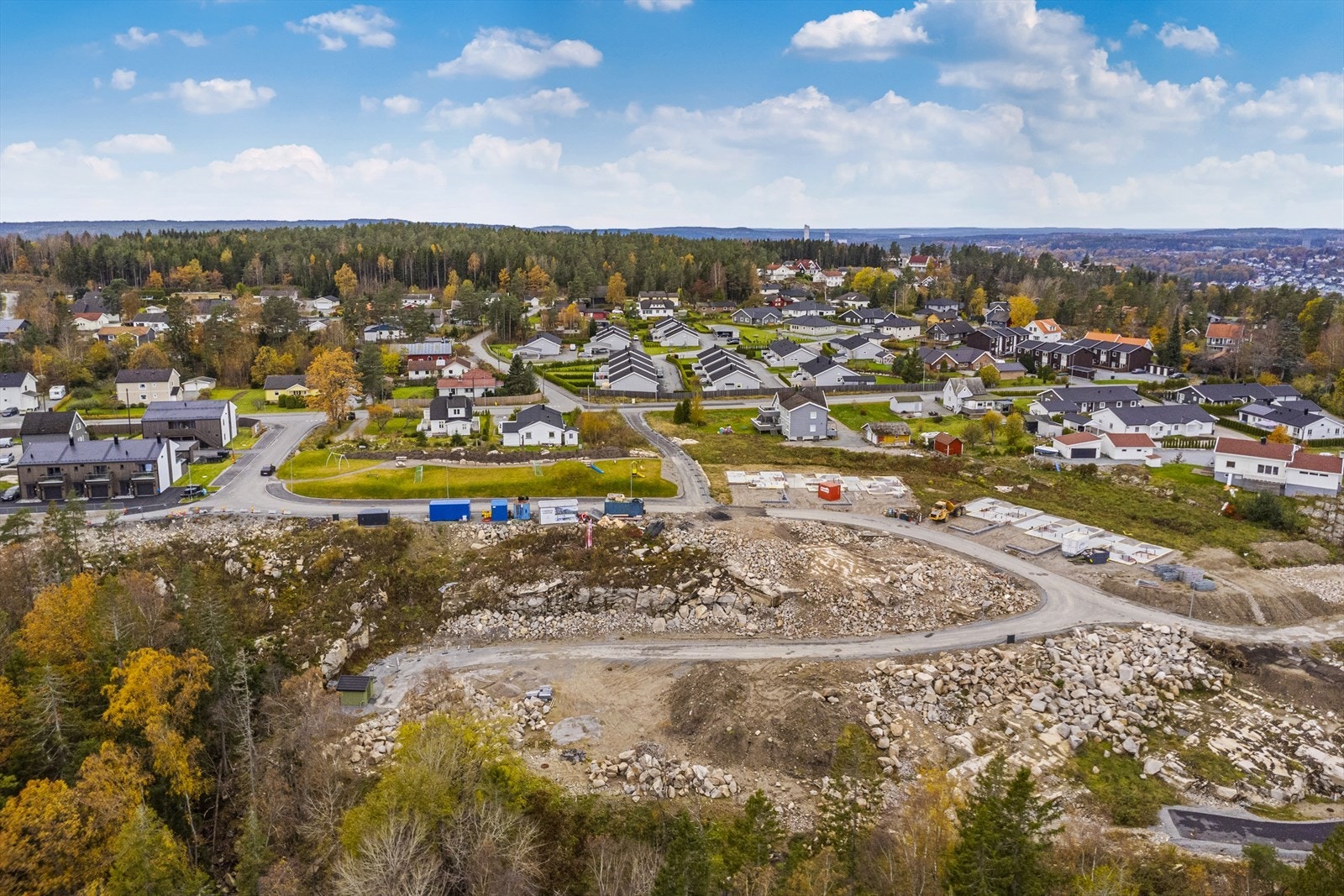 Området er under utvikling og vil bestå av hovedsakelig småhusbebyggelse. Galleribilde