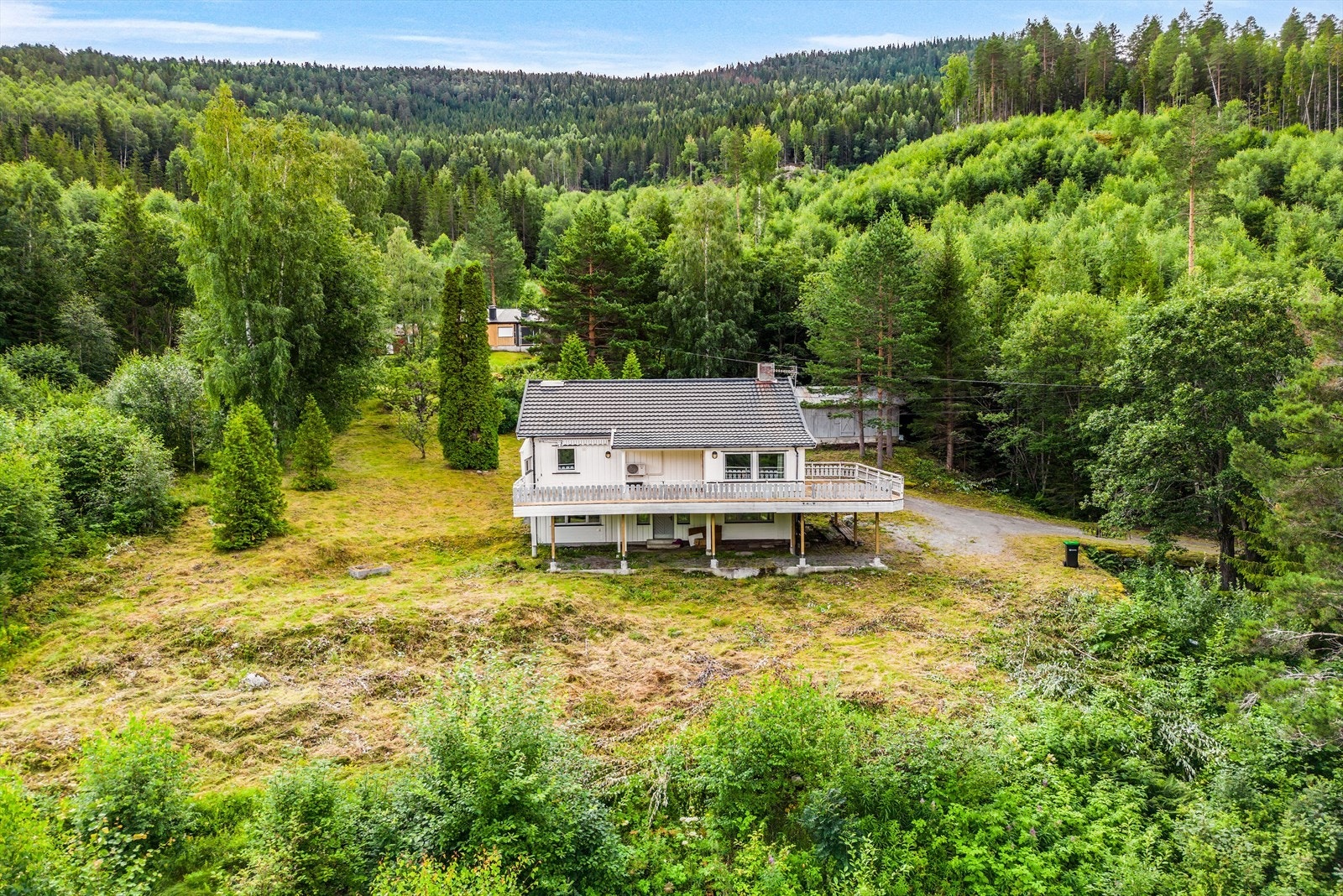 Stor selveiet tomt. Galleribilde