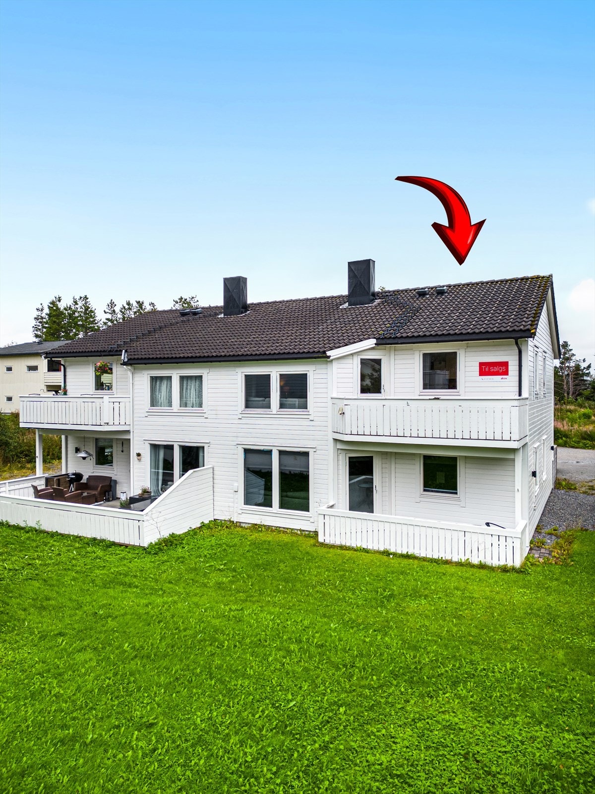 Leiligheten ligger i en 4-mannsbolig. Galleribilde