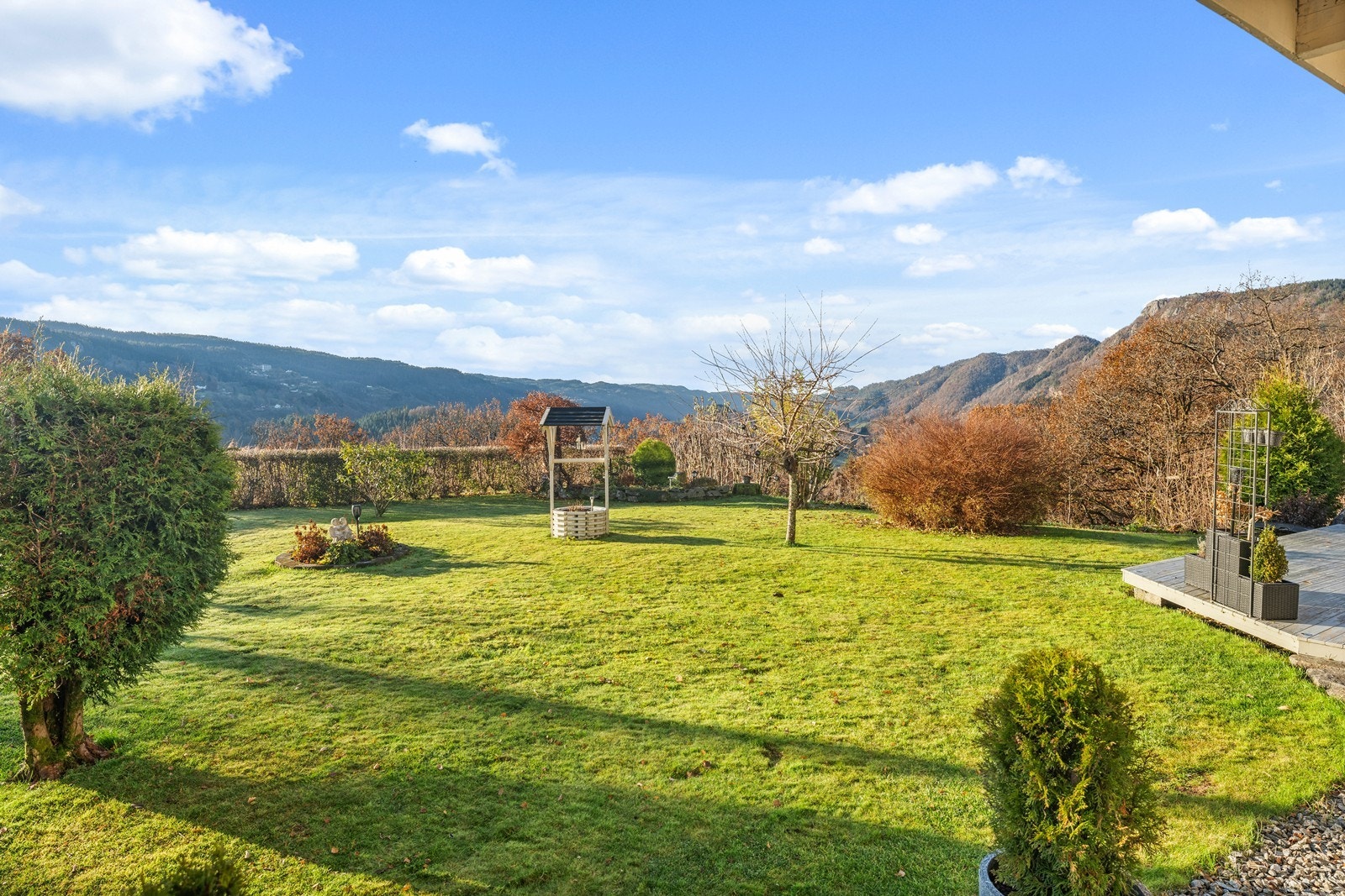 Gode solforhold i tillegg til flott utsikt. Galleribilde