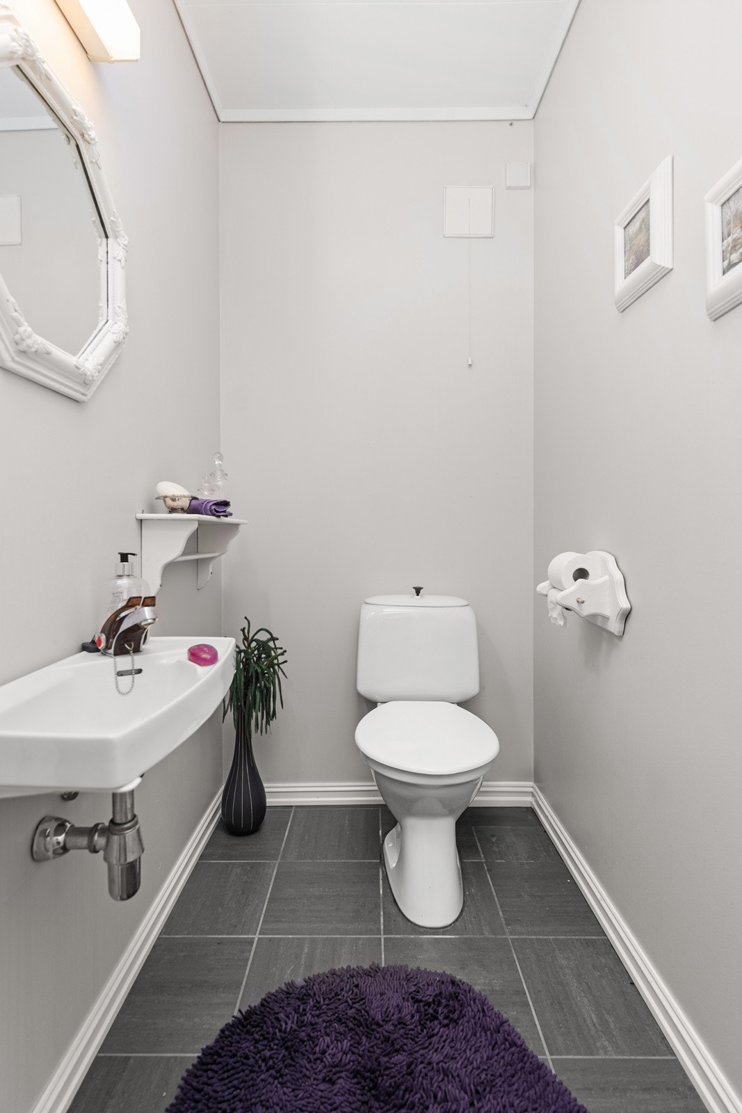 Toalettrom Galleribilde