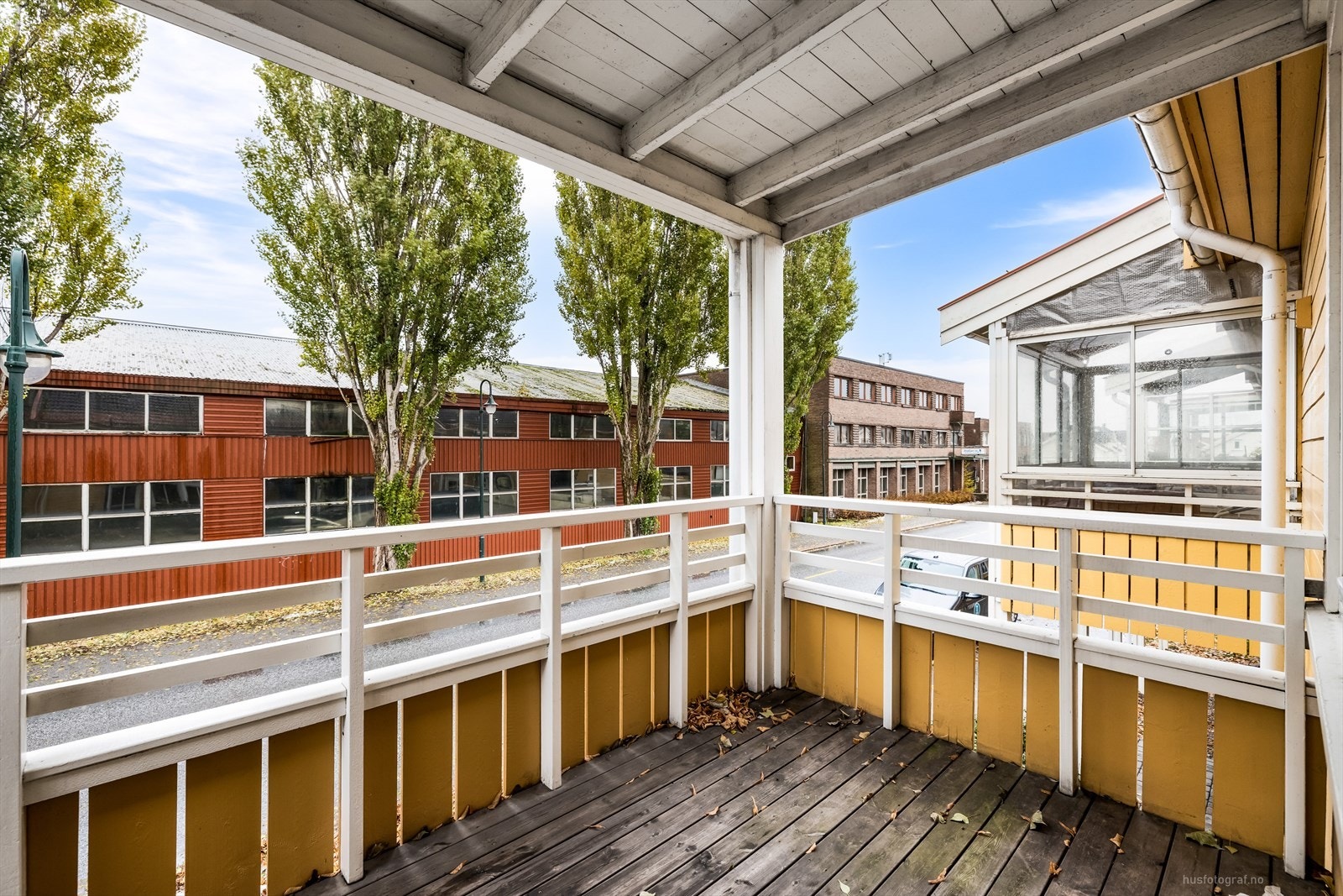 Overbygget balkong Galleribilde