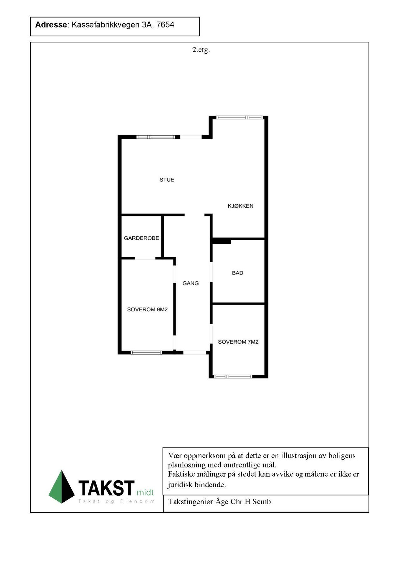 Planskisse. Galleribilde