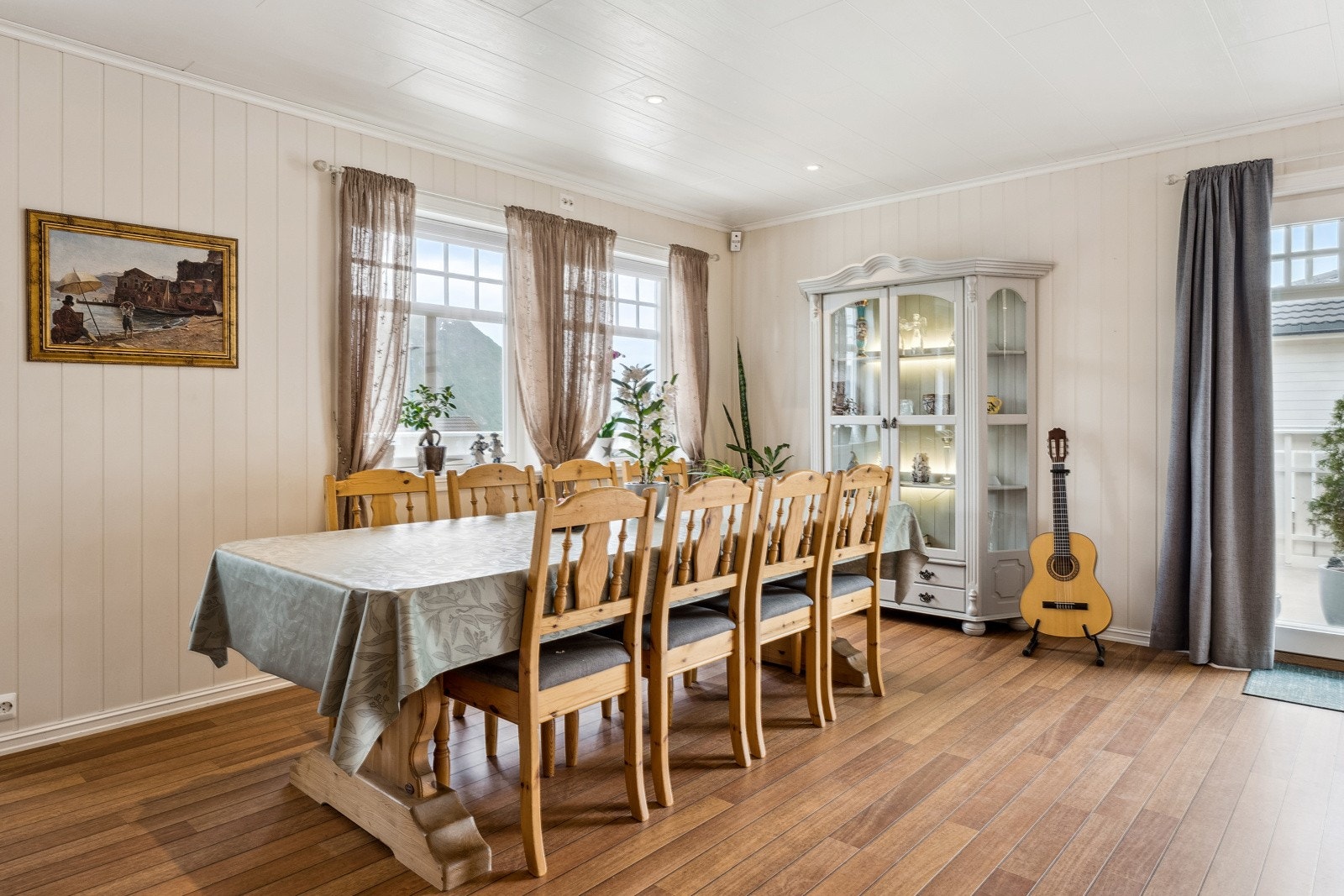 Her er det plass til å samle heile familien. Galleribilde