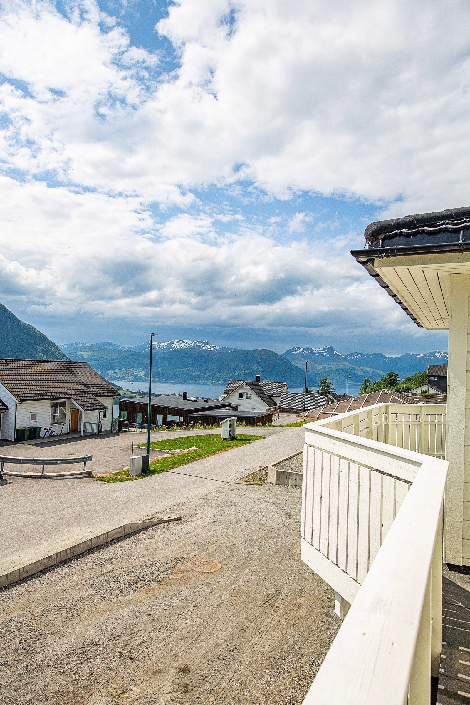 Flott utsikt. Galleribilde
