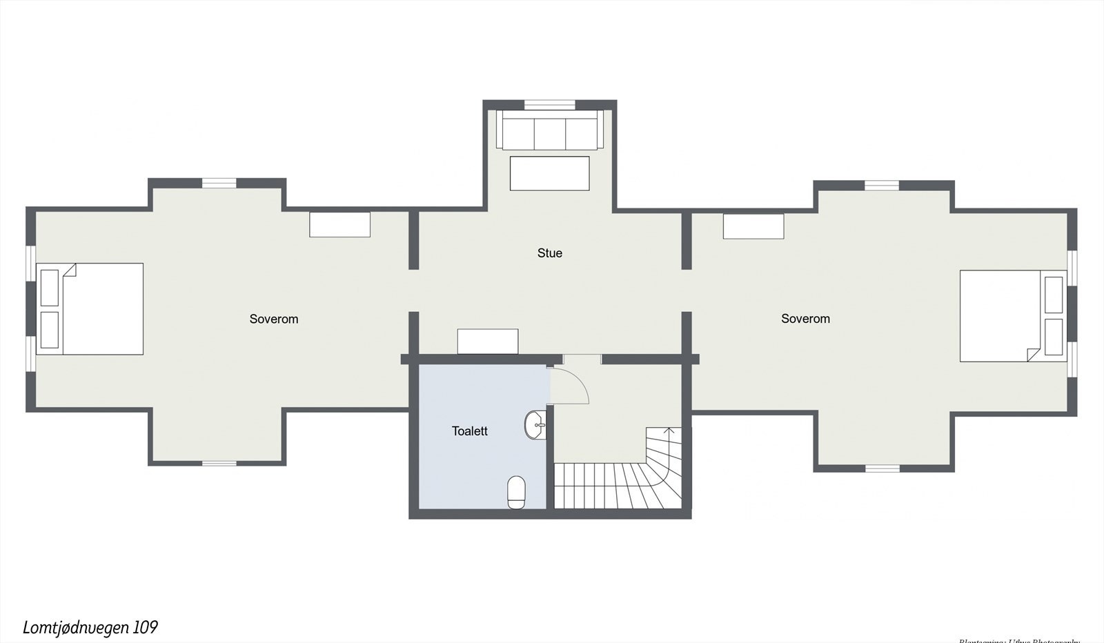 Plantegning - 2. Etg Galleribilde