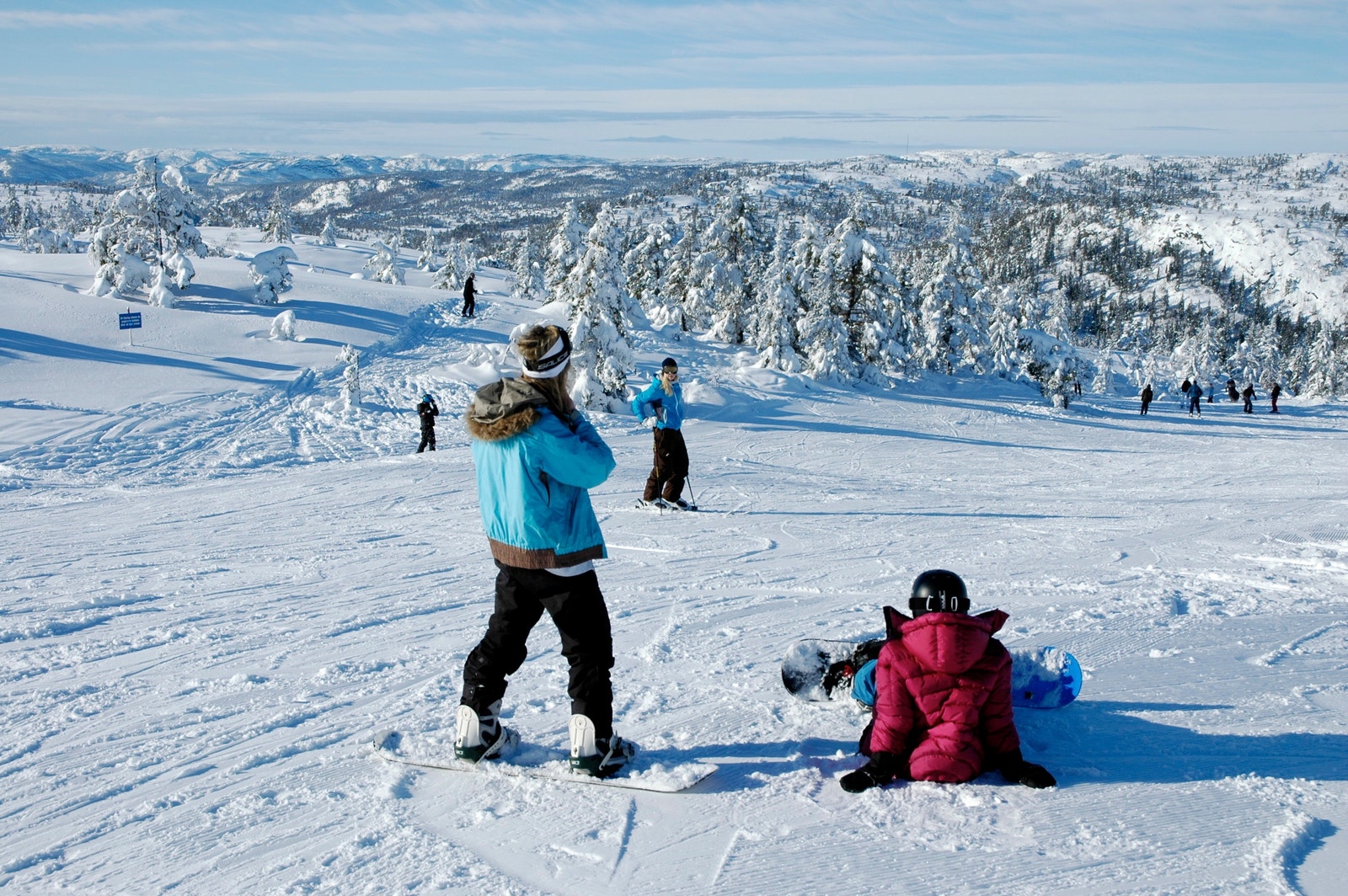 Skimuligheter i umiddelbar nærhet + alpinsenter i Vrådal og på Gautefall Galleribilde