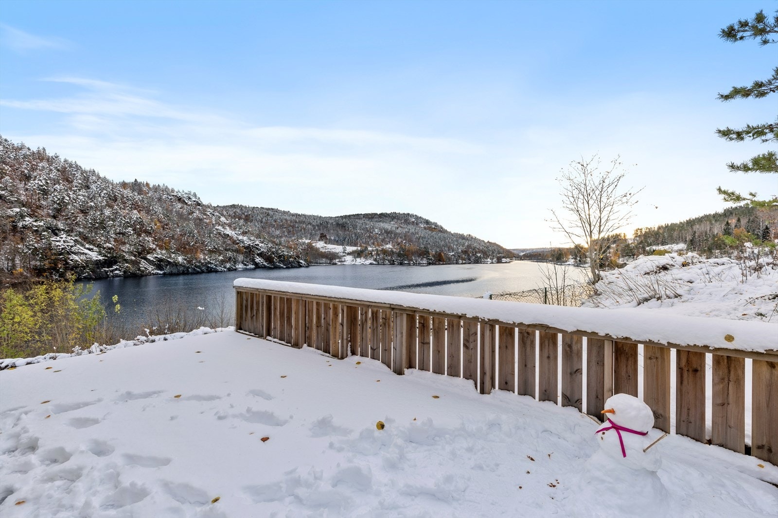 Nydelig utsikt utover Gjerstadvannet! Galleribilde