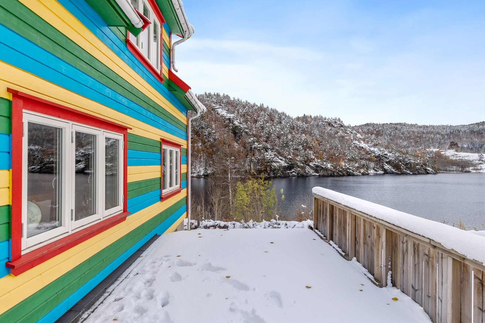 Norges mest fargerike fasade? Galleribilde