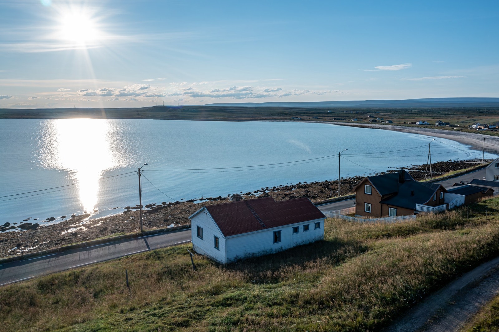 Her ligger man fint til med panoramautsikt mot sørvest. Galleribilde