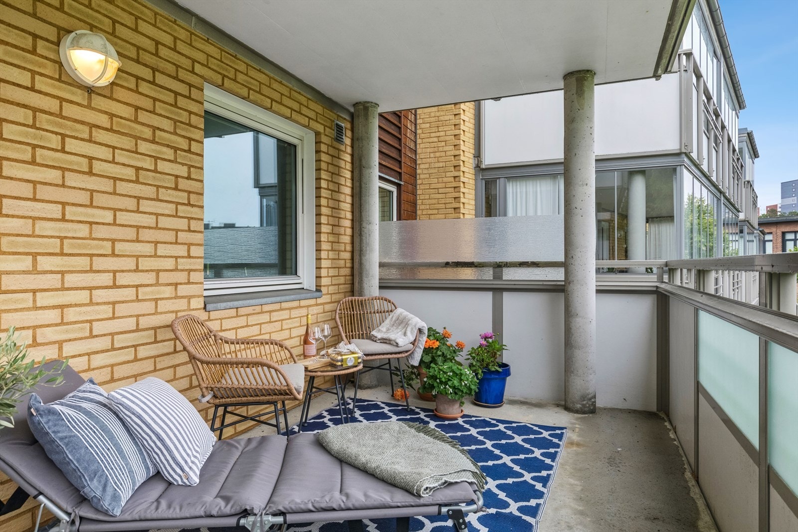 Deilig balkong. Galleribilde