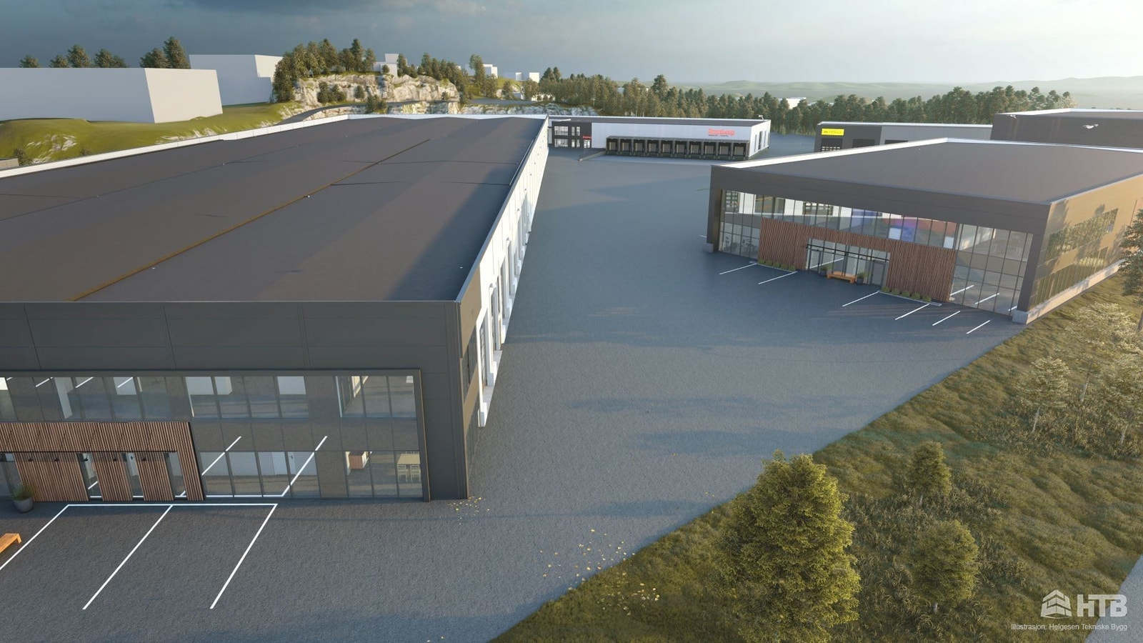 Næringspark i Fleslandsvegen 70 Galleribilde