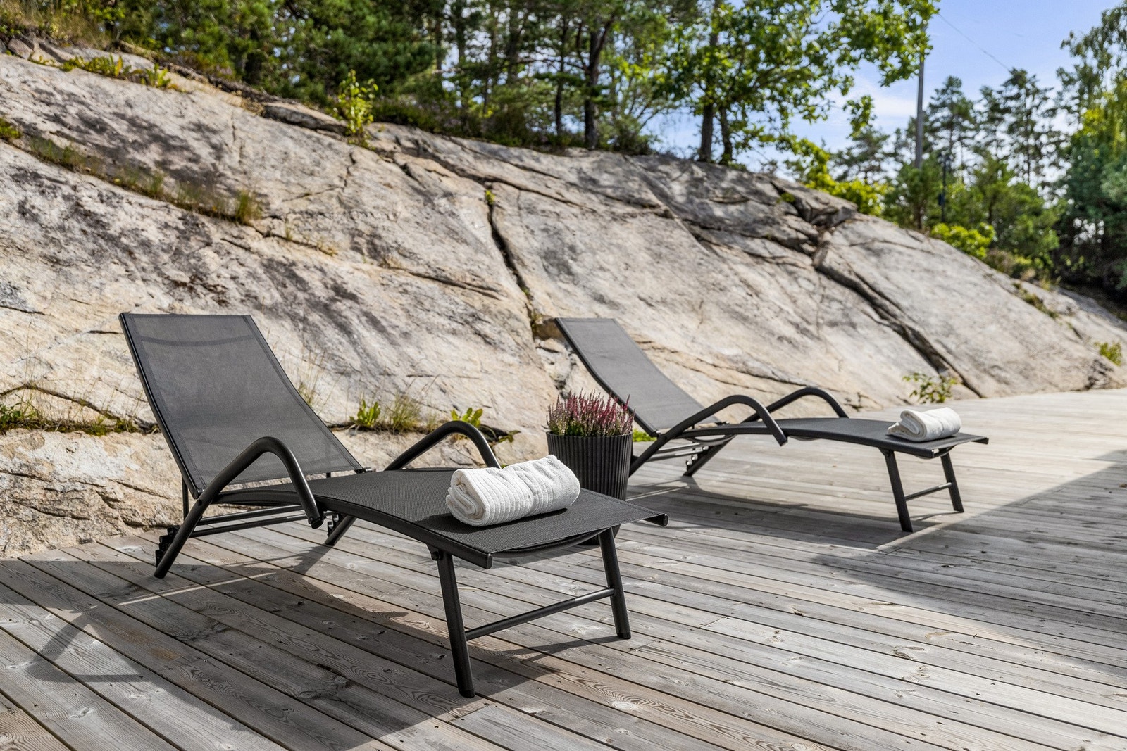 Et sted for avslapning gjennom dagen. Galleribilde