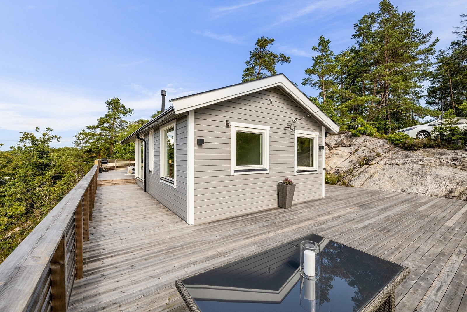 Idyllisk beplantning. Galleribilde