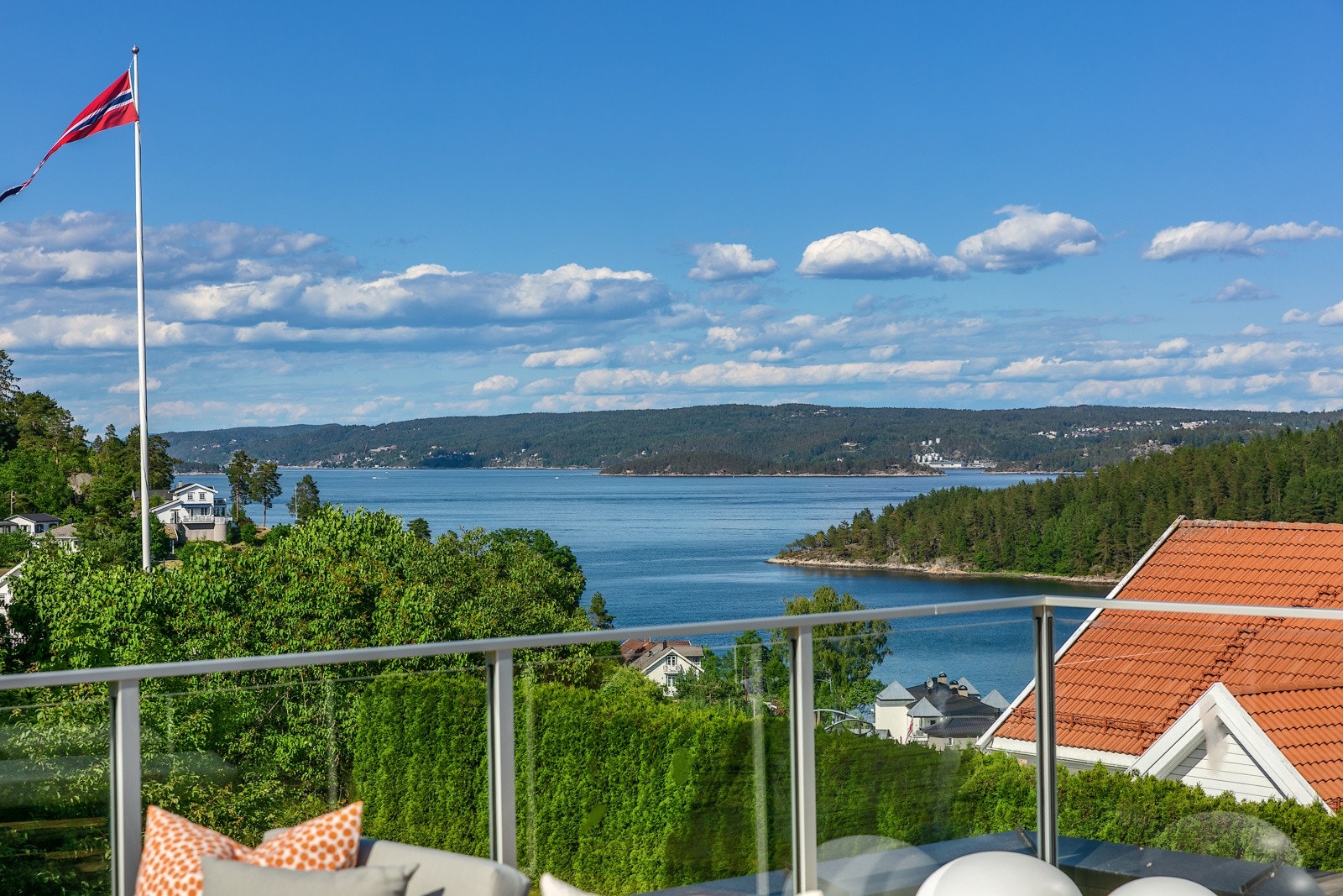 Flott utsikt til Oslofjorden Galleribilde