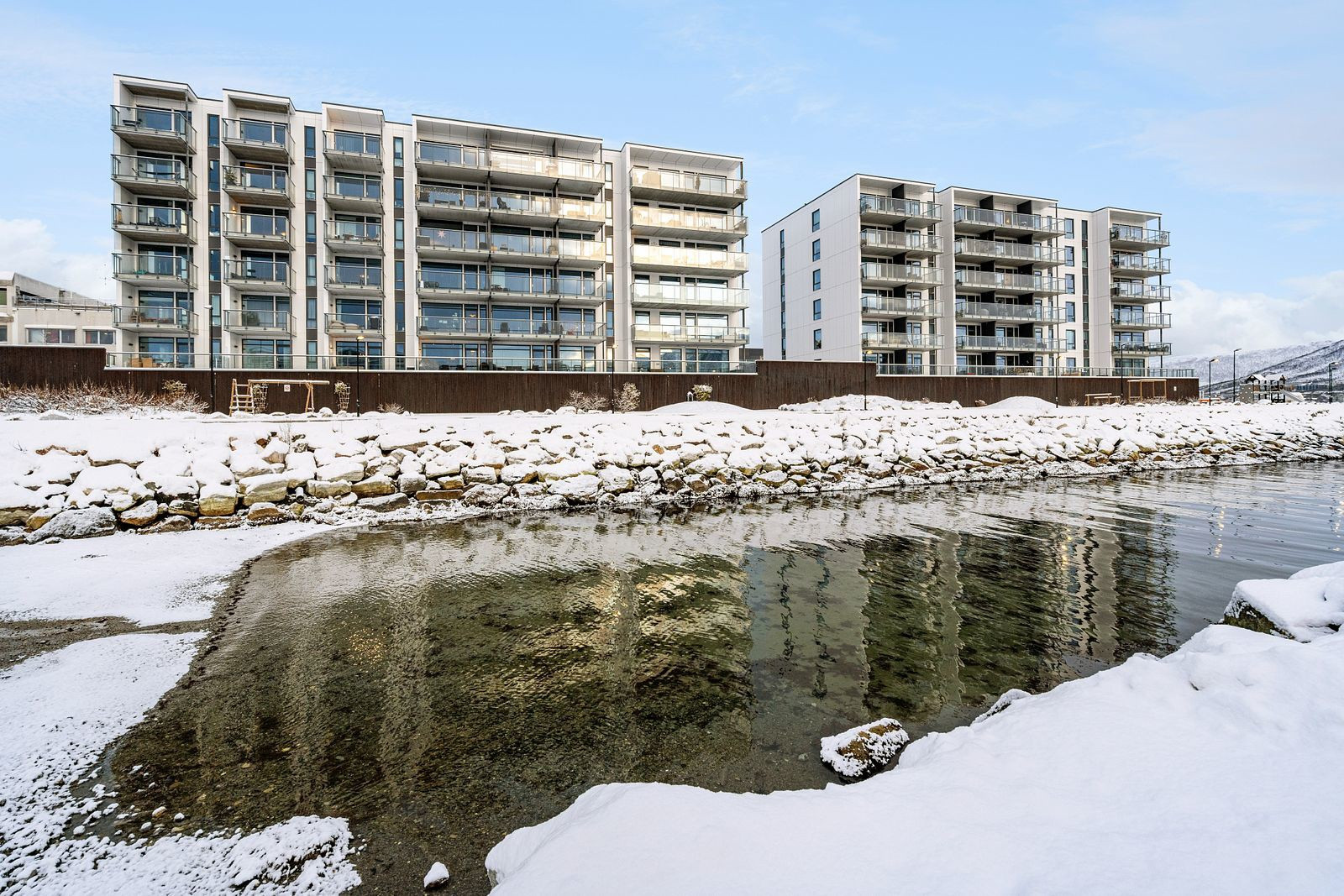 Havnær beliggenhet i et flott strøk midt mellom sentrum og UiT/UNN.