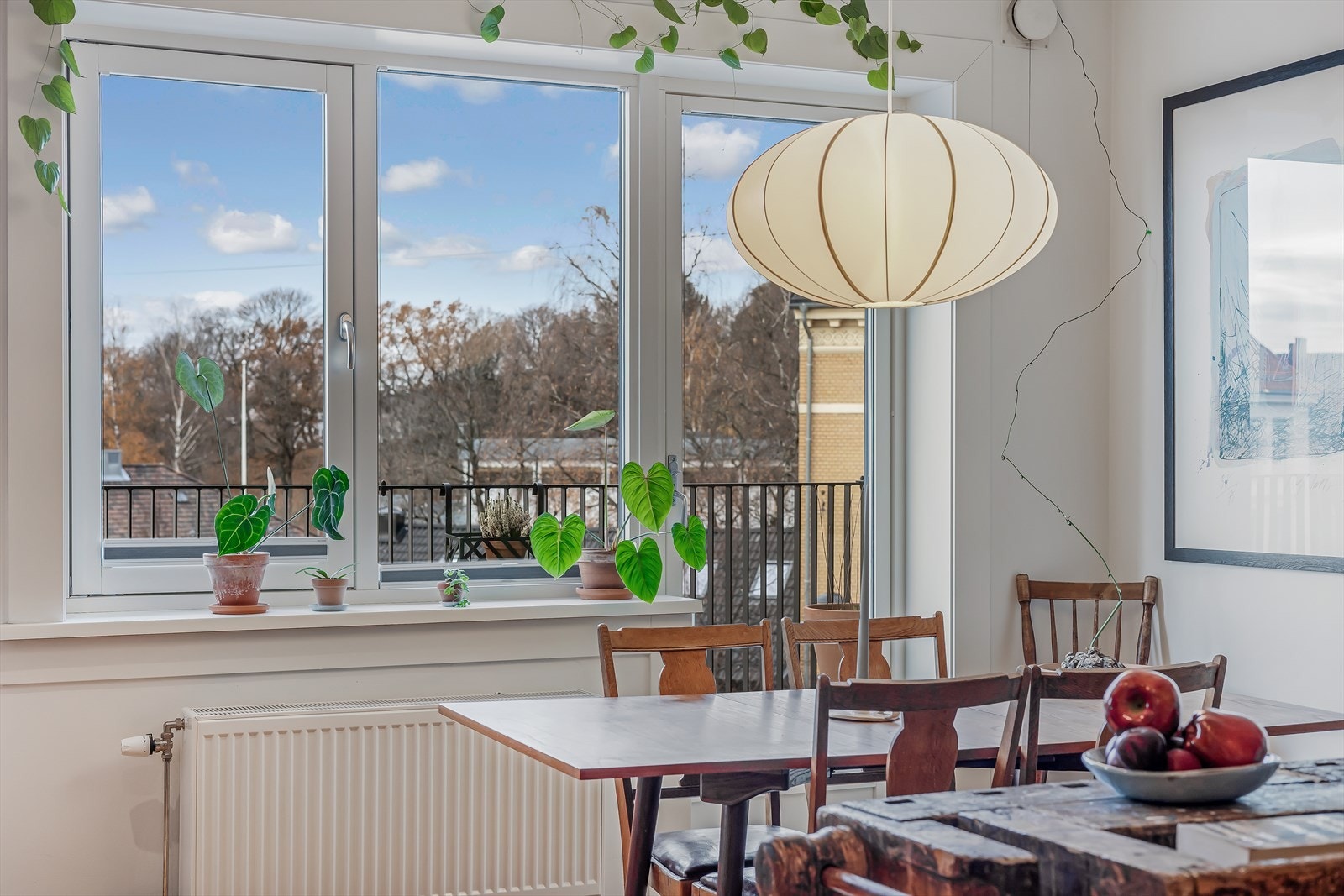 - Utgang til balkong fra stuen - Galleribilde