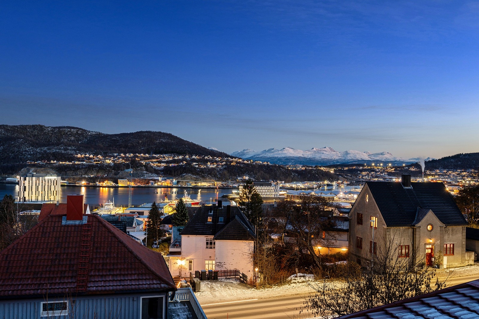 Kveldsstemning fra Jørns gate 7 Galleribilde
