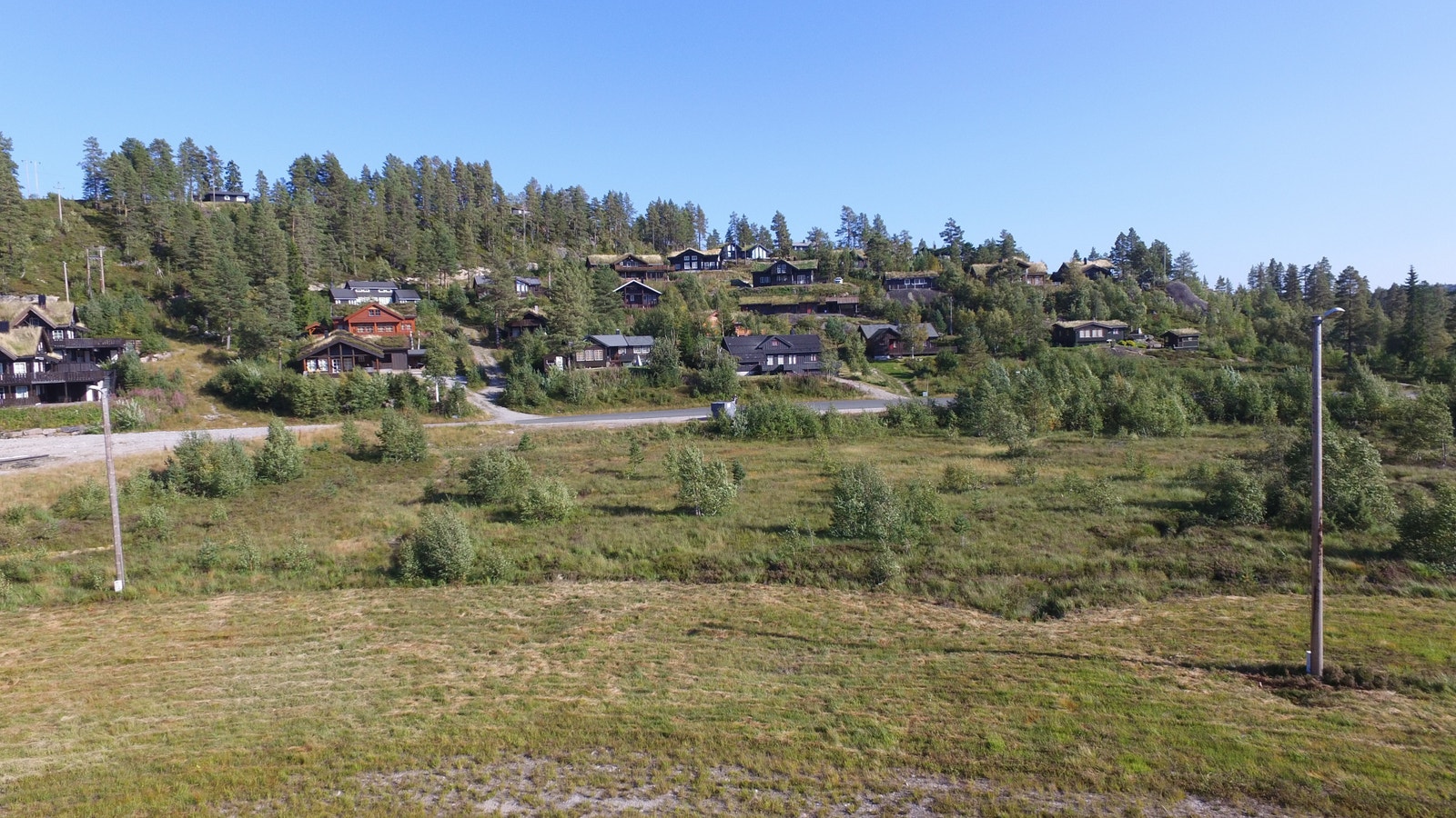 Område sett ifra alpinanlegget Galleribilde