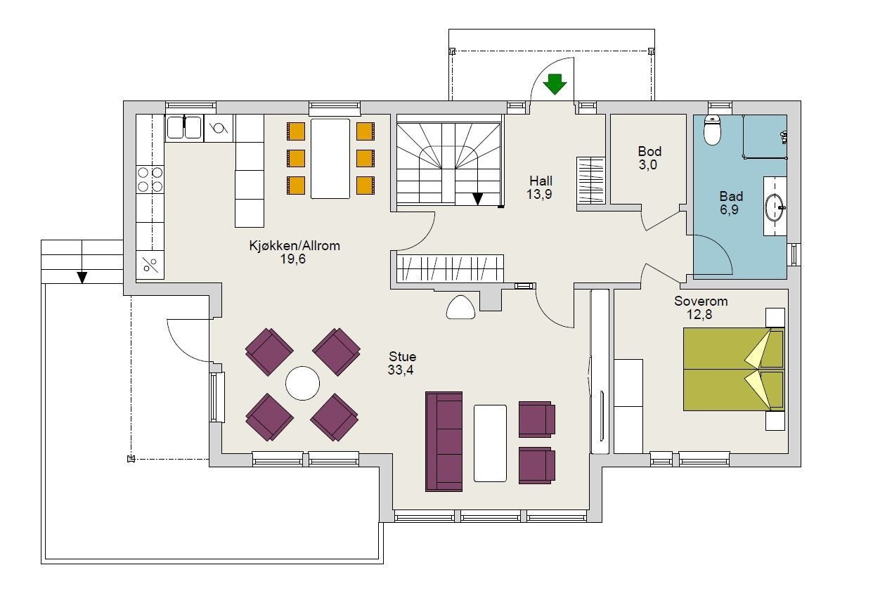 Øvre etasje Galleribilde