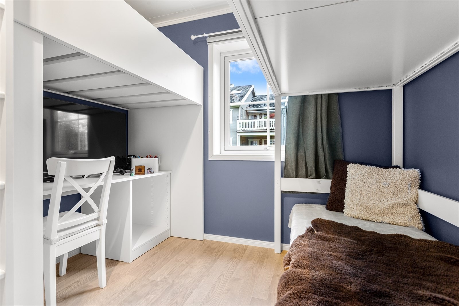Hovedsoverommet er av god størrelse. Galleribilde