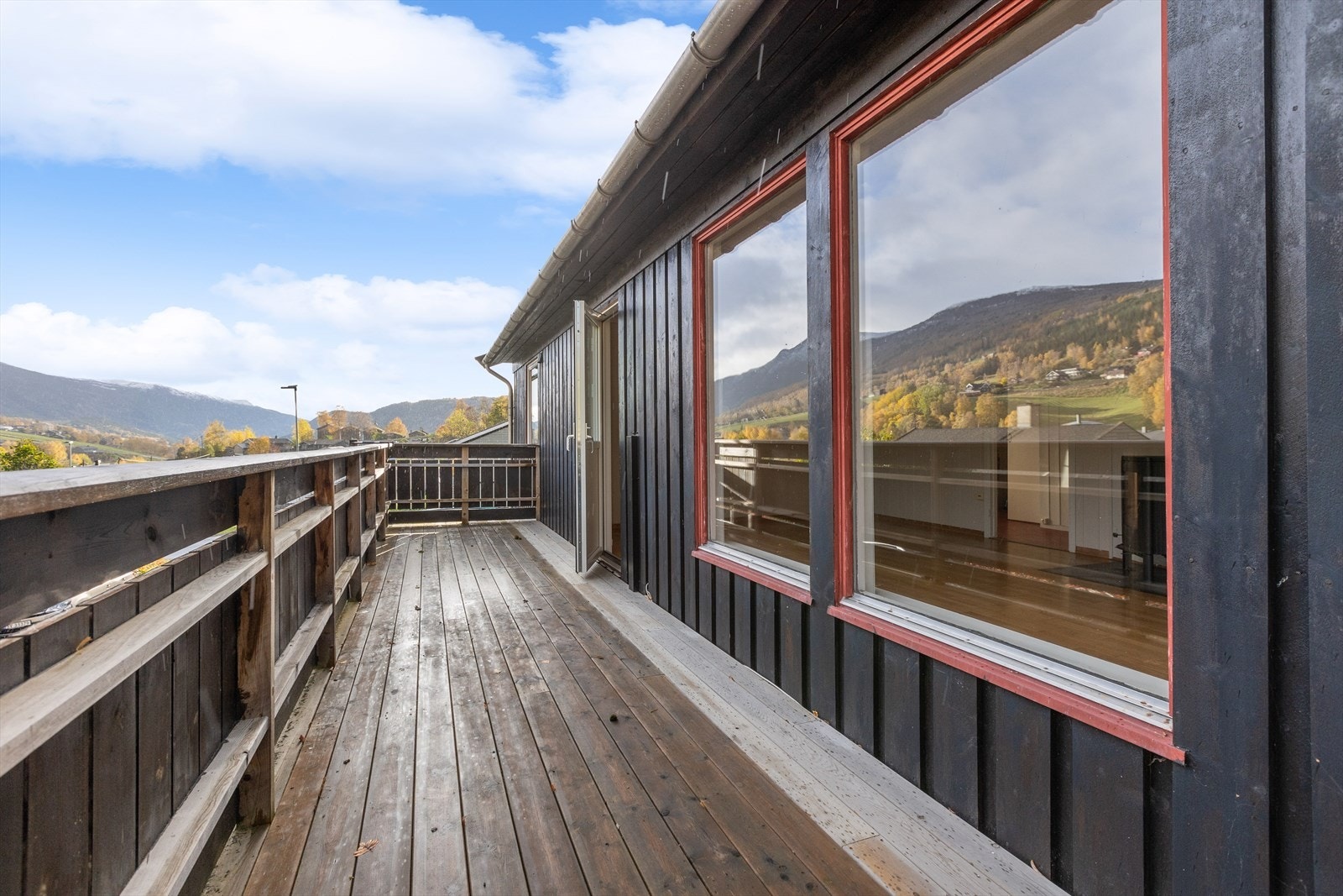 Fin utsikt og gode solforhold. Galleribilde