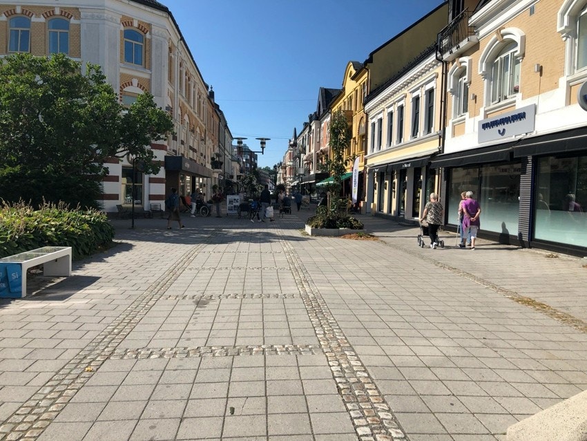 tun og gågater.... Galleribilde