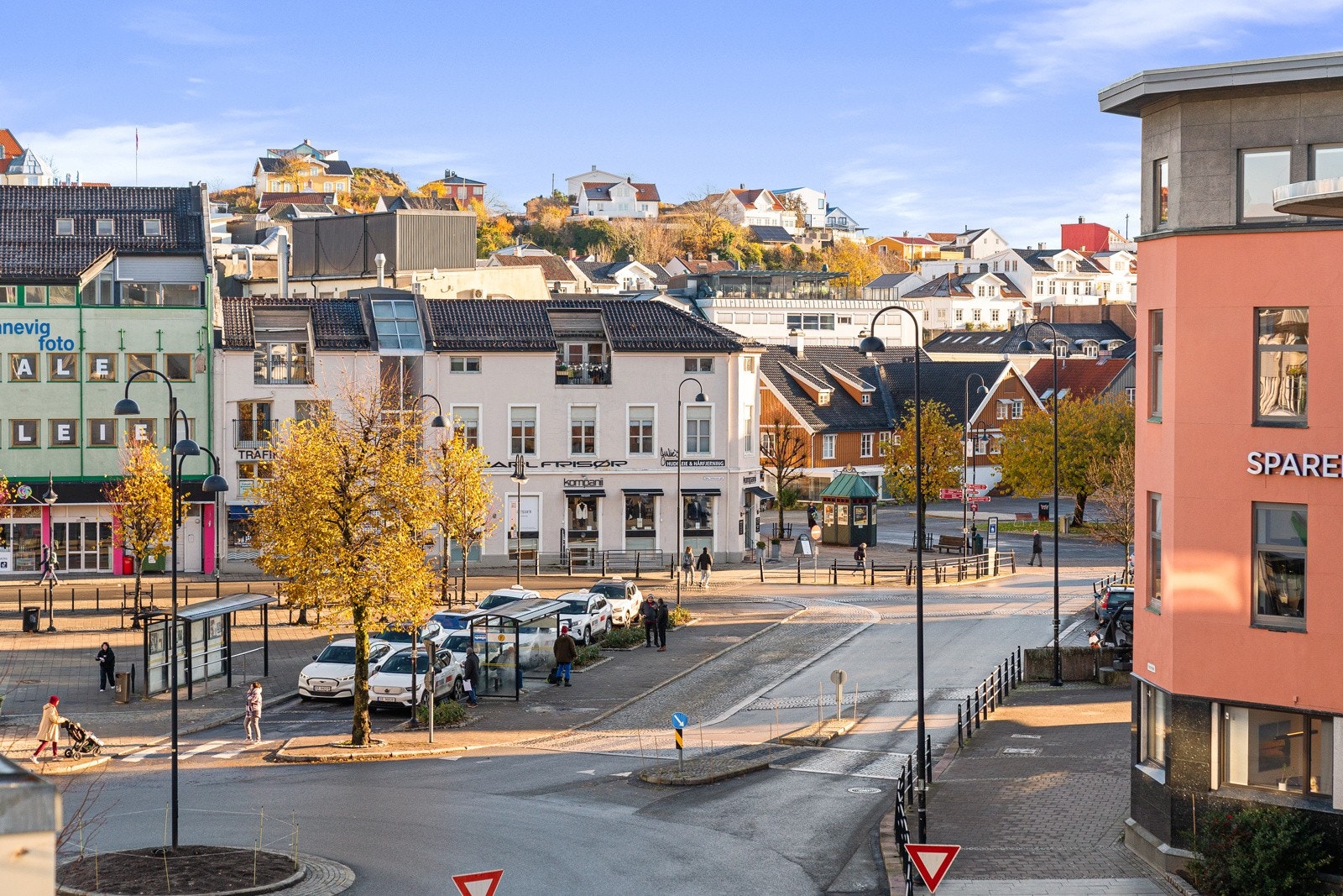 Her kan man nyte byens fasiliteter og få med seg det som skjer Galleribilde