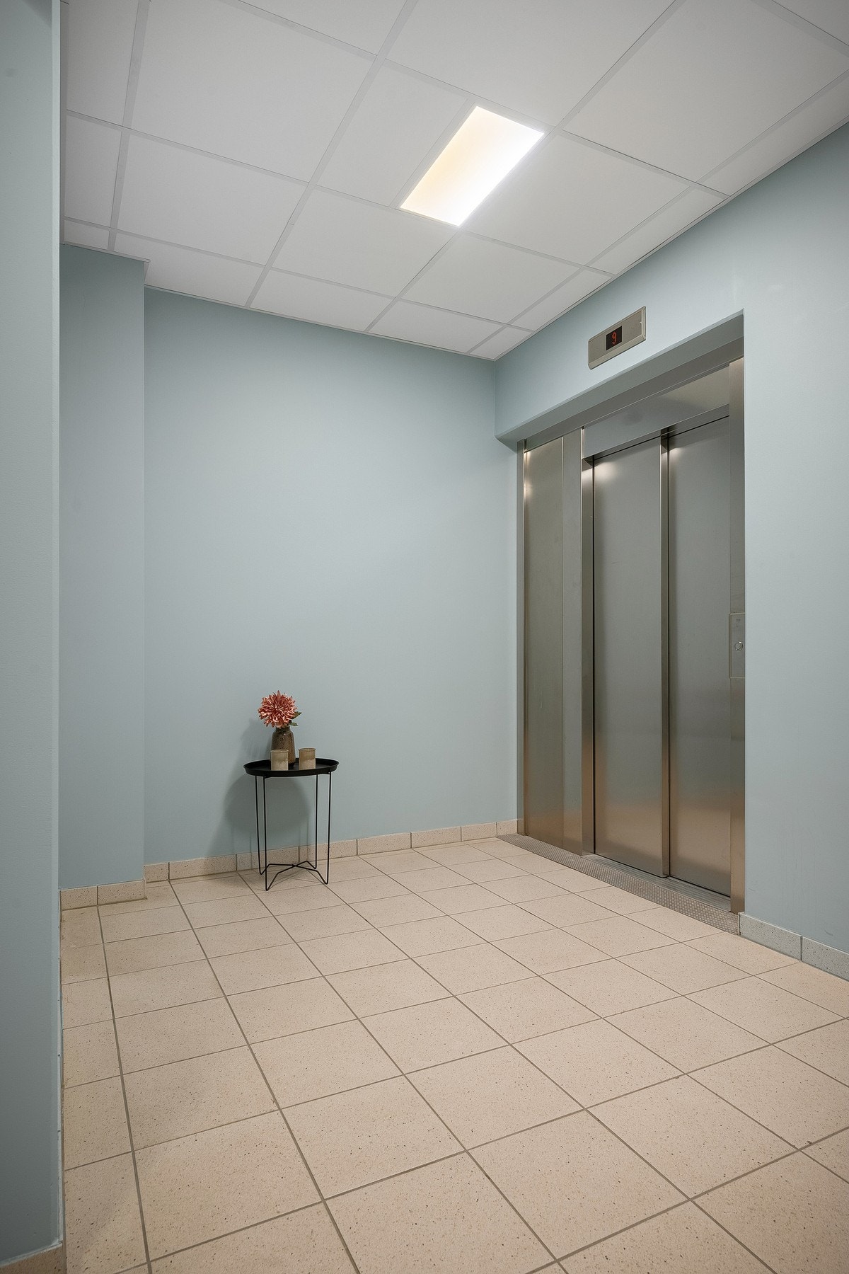 Bygningen har også heis Galleribilde
