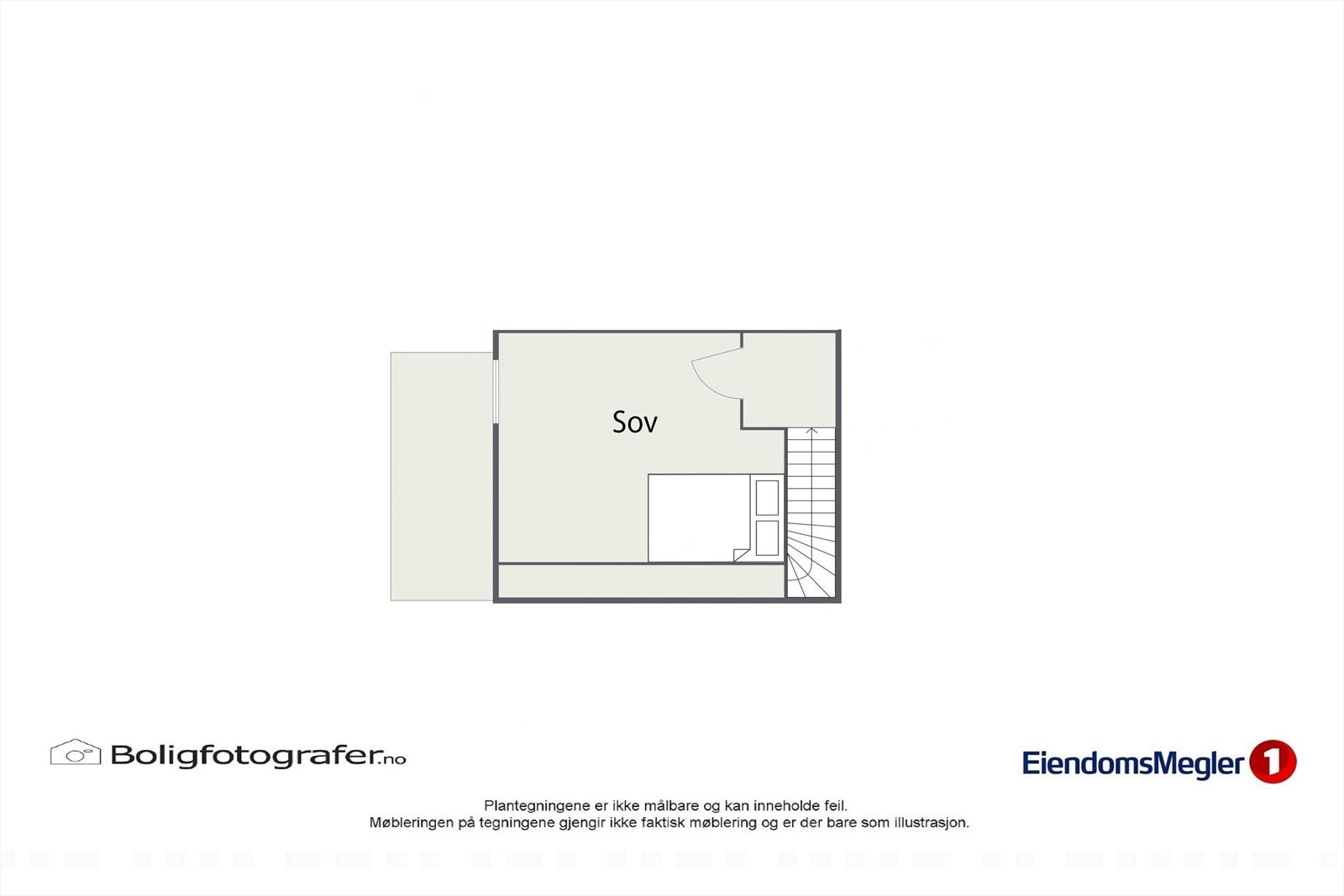 Plantegning loft Galleribilde