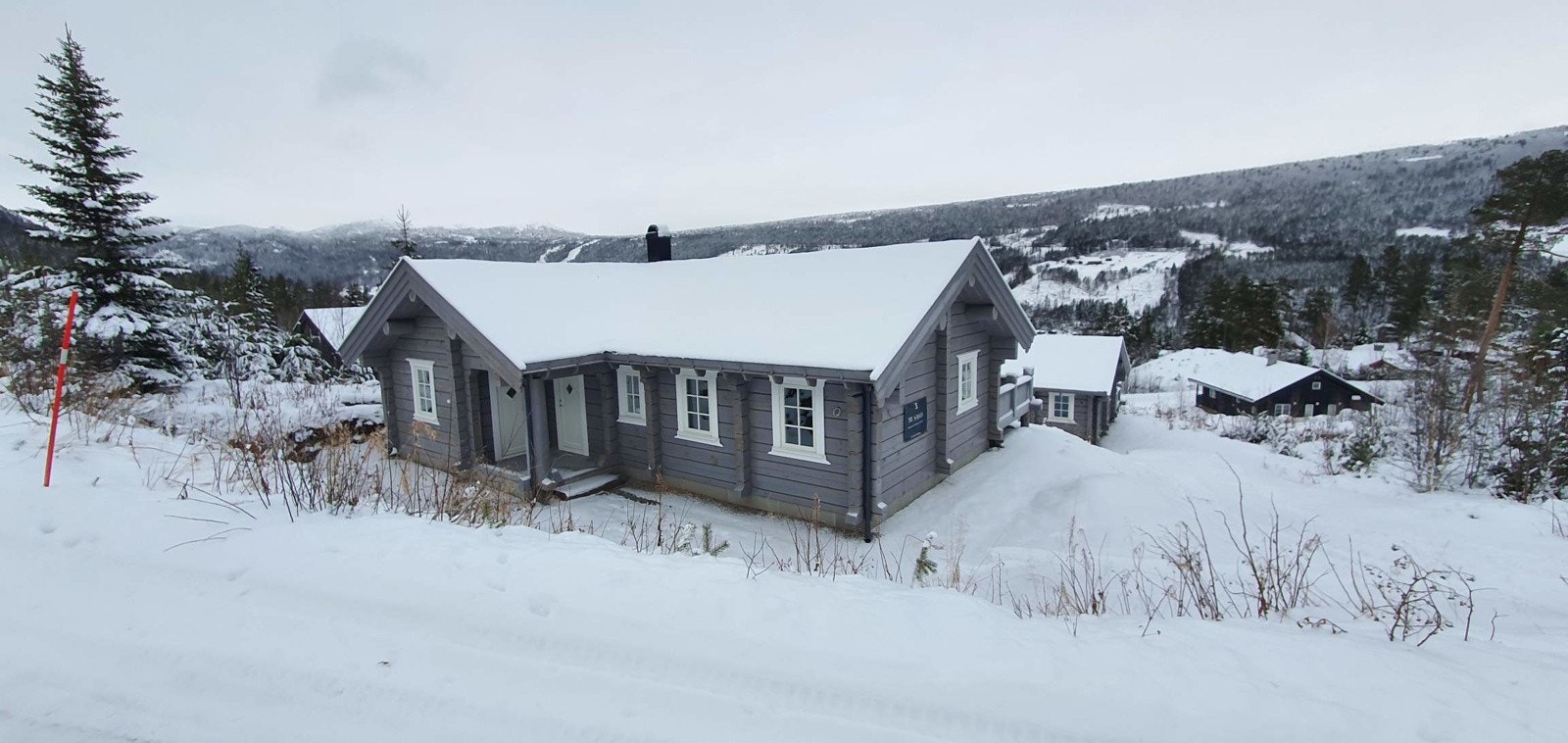 Attraktivt og meget familievennlig hyttefelt ved Uvdal Skisenter. Galleribilde