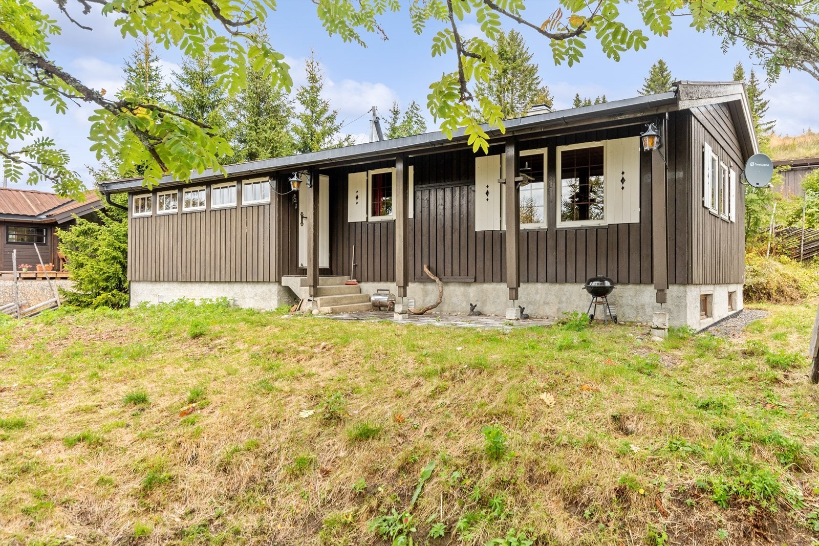 Tomten har godt med plenareal Galleribilde