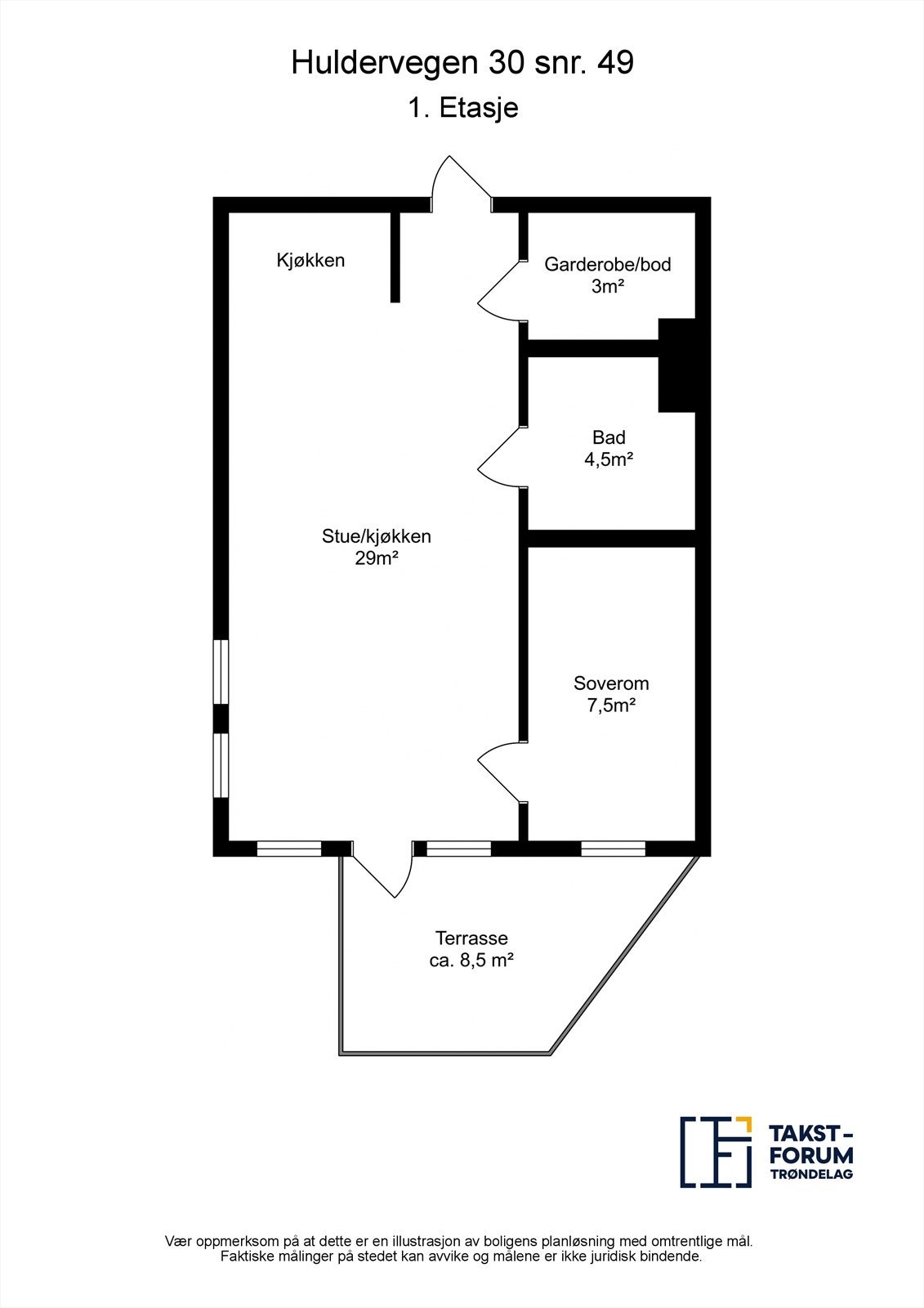 Plantegning. Galleribilde