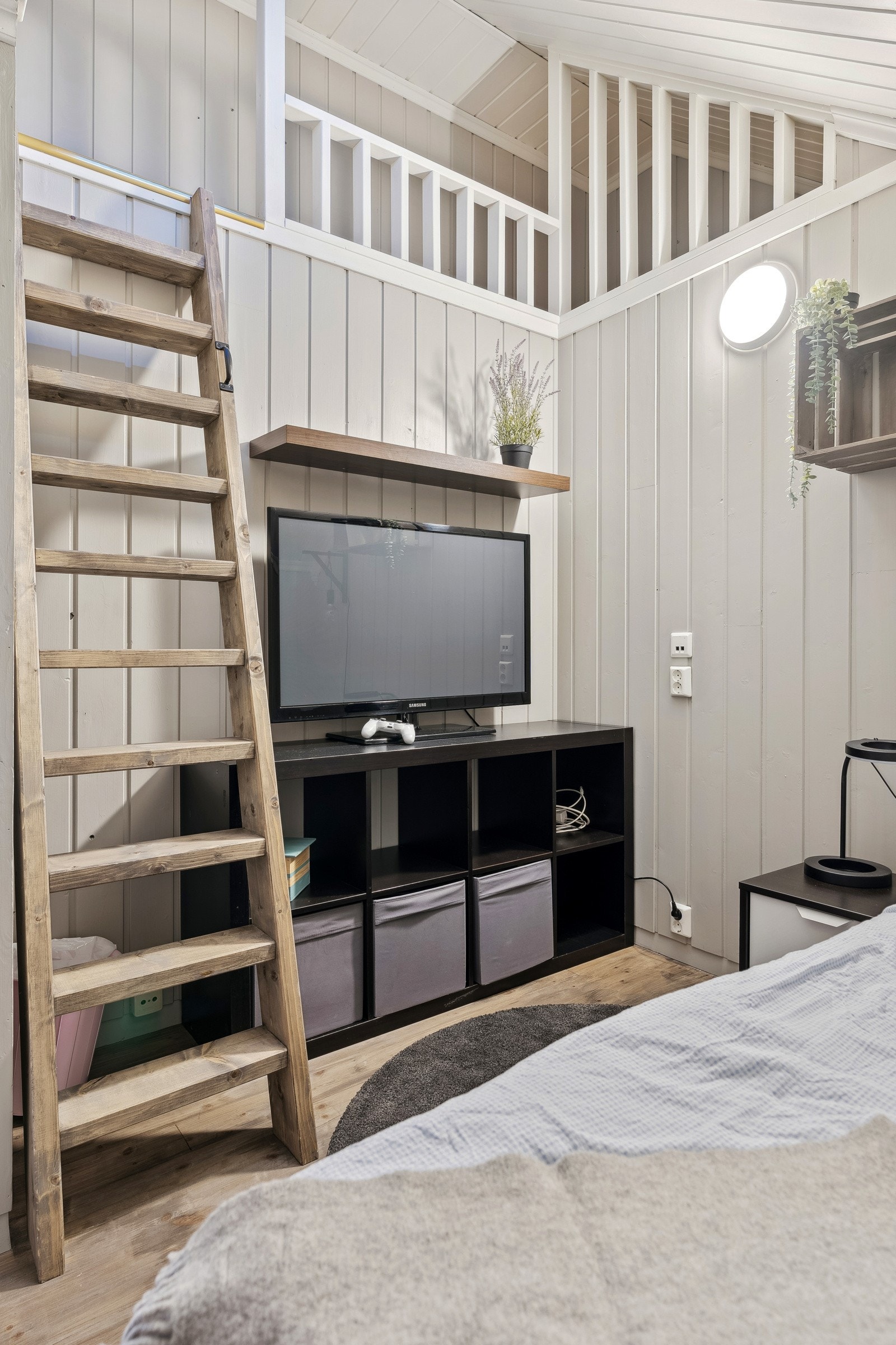 Soverom med hems på 5,5 kvm. Galleribilde