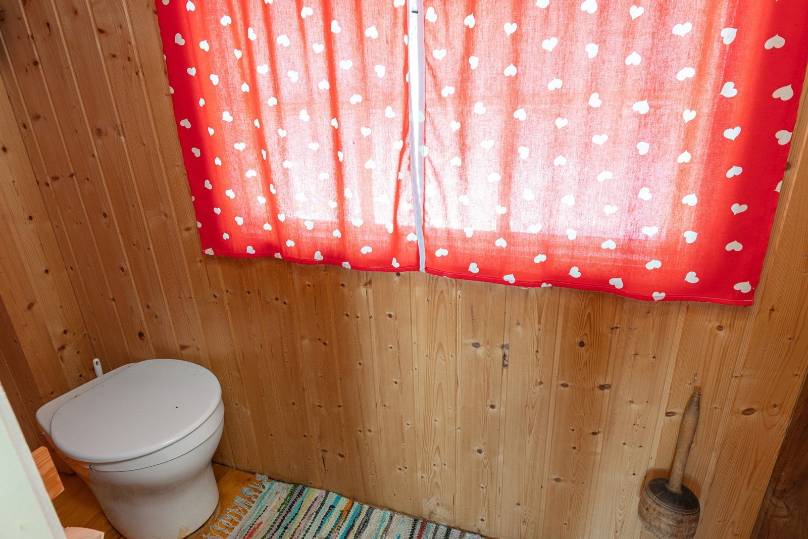 Hyttetoalett. Galleribilde