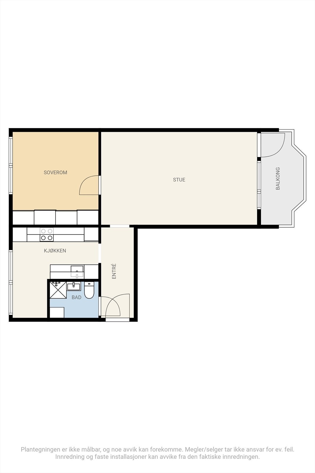 Plantegning - Steinspranget 66 Galleribilde