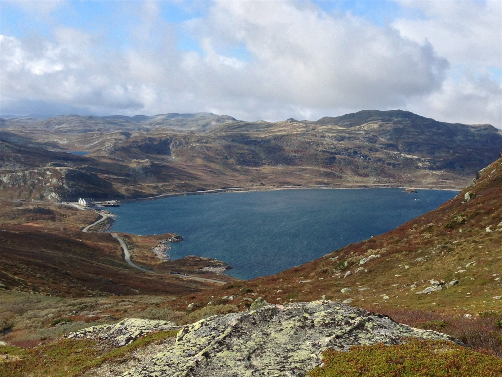 Tyin Panorama fra traktorveien Galleribilde