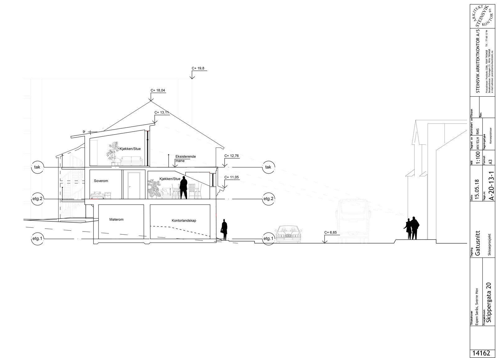 Mulighetsstudie Steinsvik Arkitektkontor