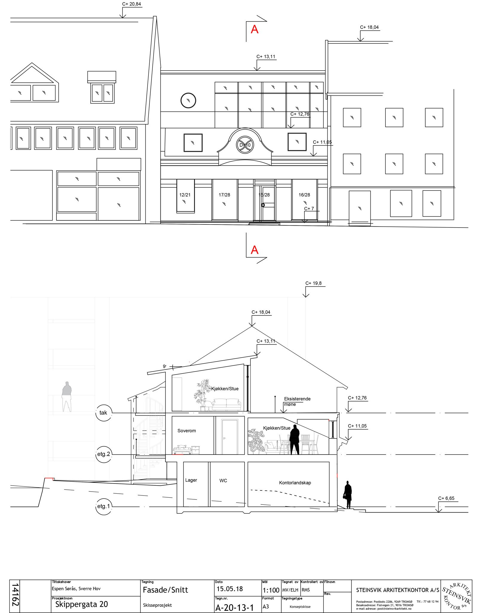 Mulighetsstudie Steinsvik Arkitektkontor