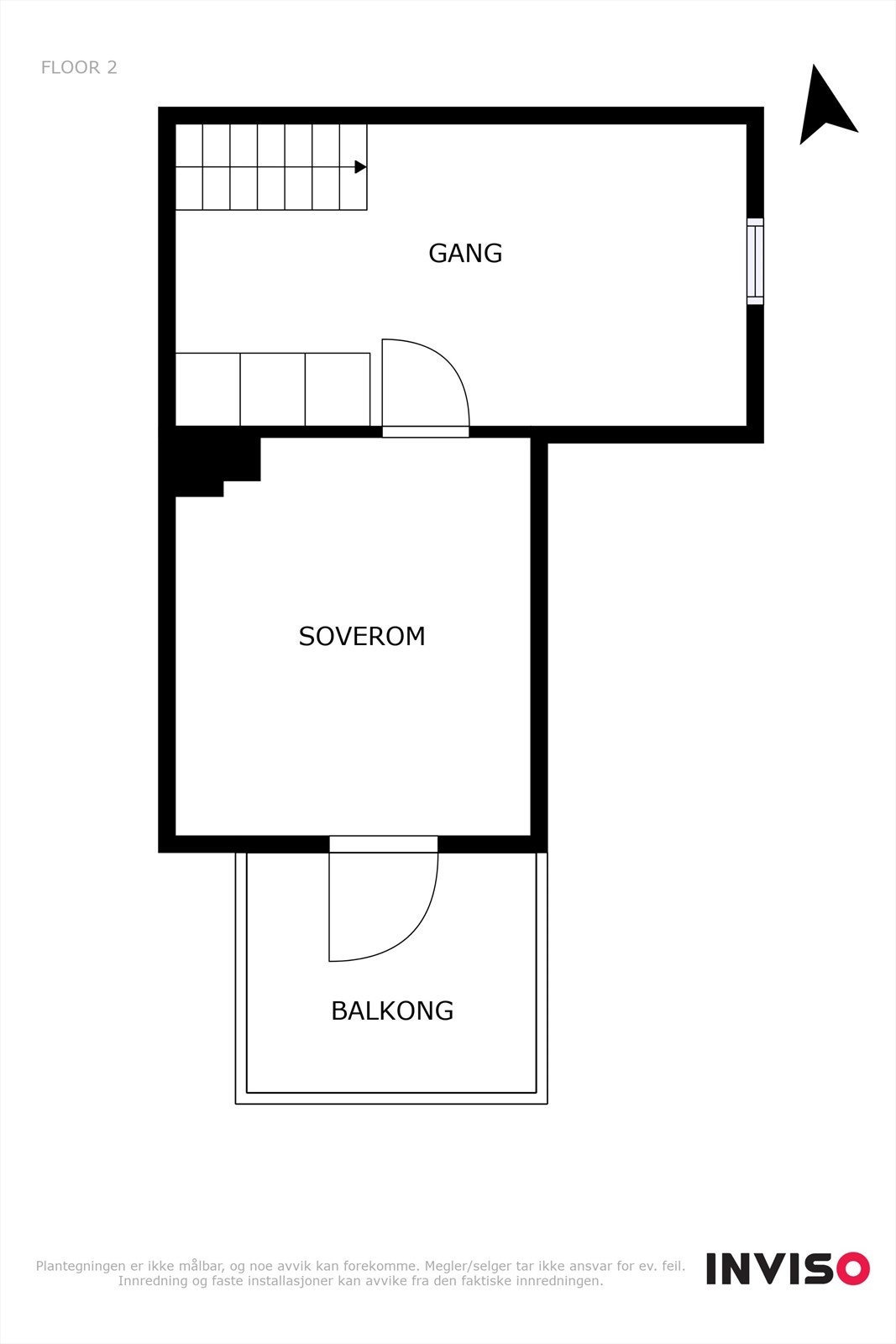 Plantegning - 2. etg. Galleribilde