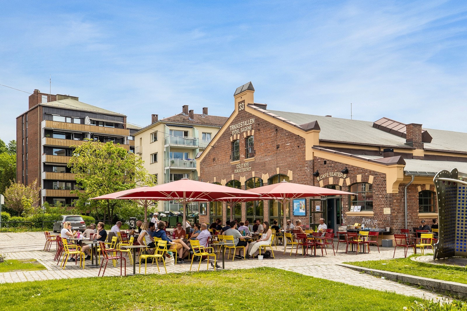 Trikkestallen Galleribilde