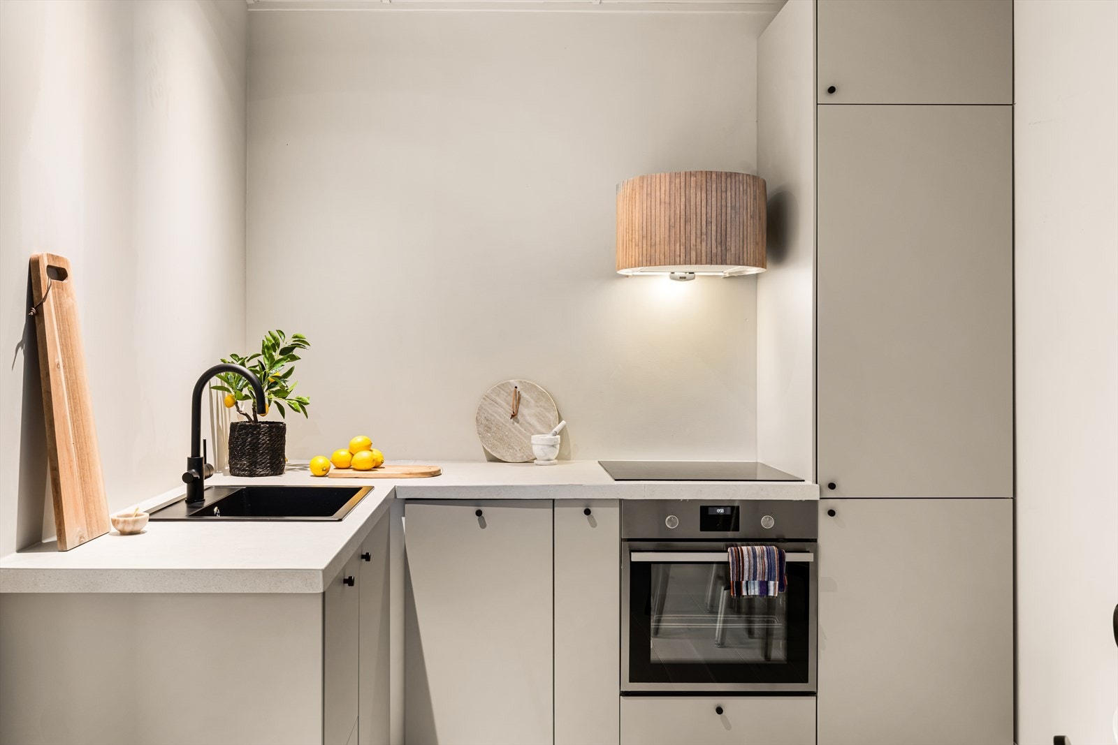 - Integrert kjøleskap, oppvaskmaskin, platetopp og stekeovn - Galleribilde