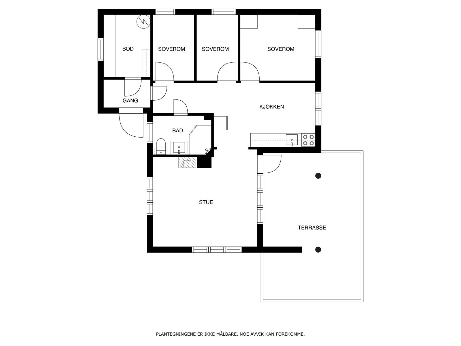 Plantegning. Galleribilde