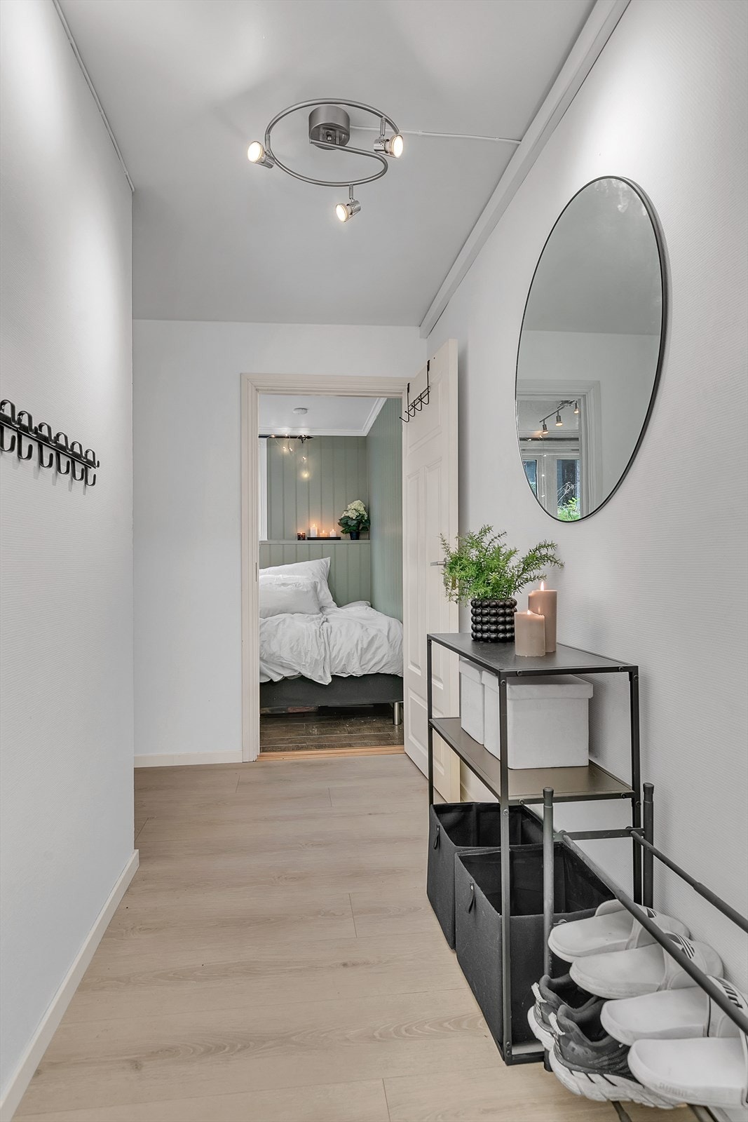 Gang sett mot soverom Galleribilde