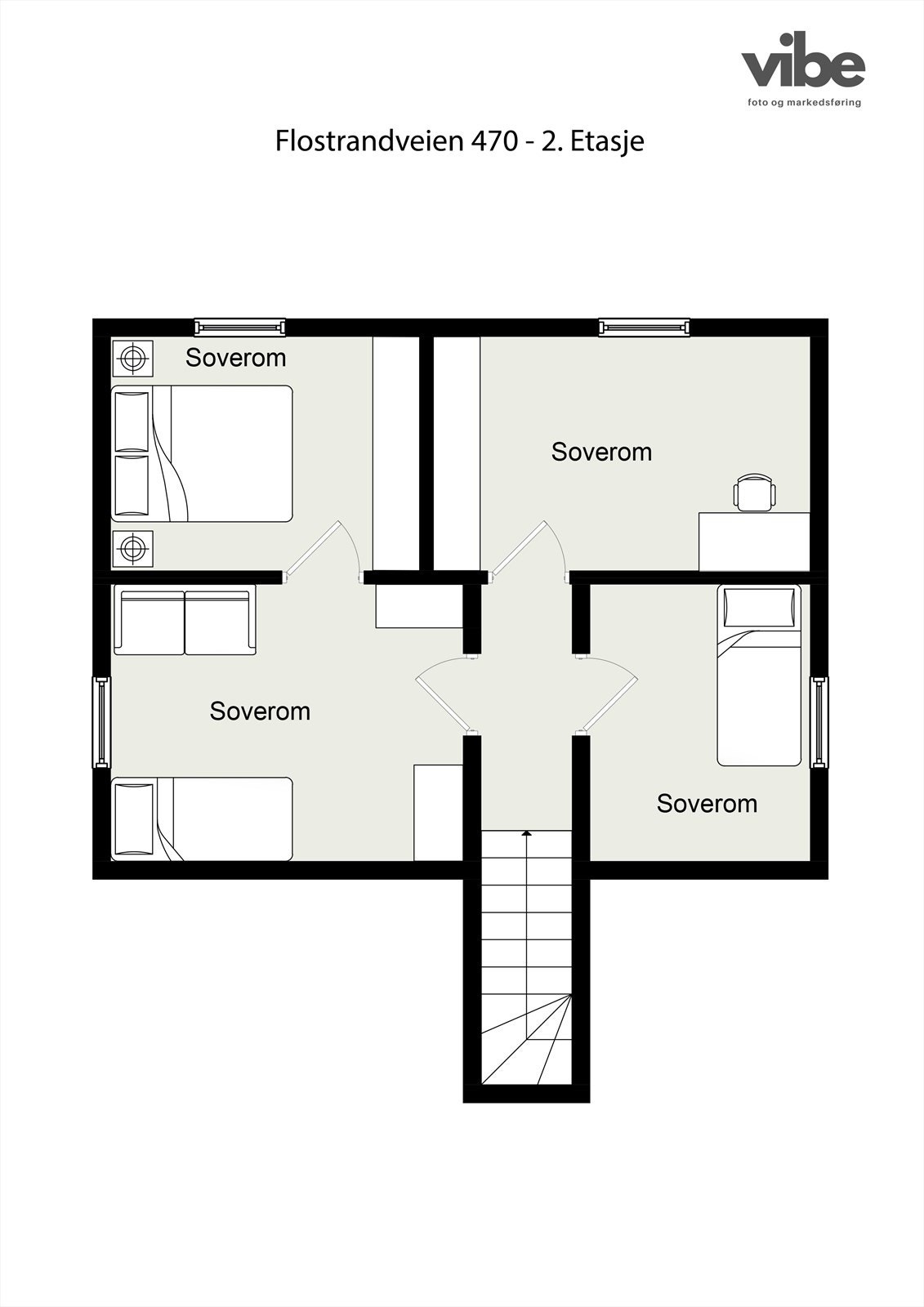 Plantegning 2. etasje Galleribilde