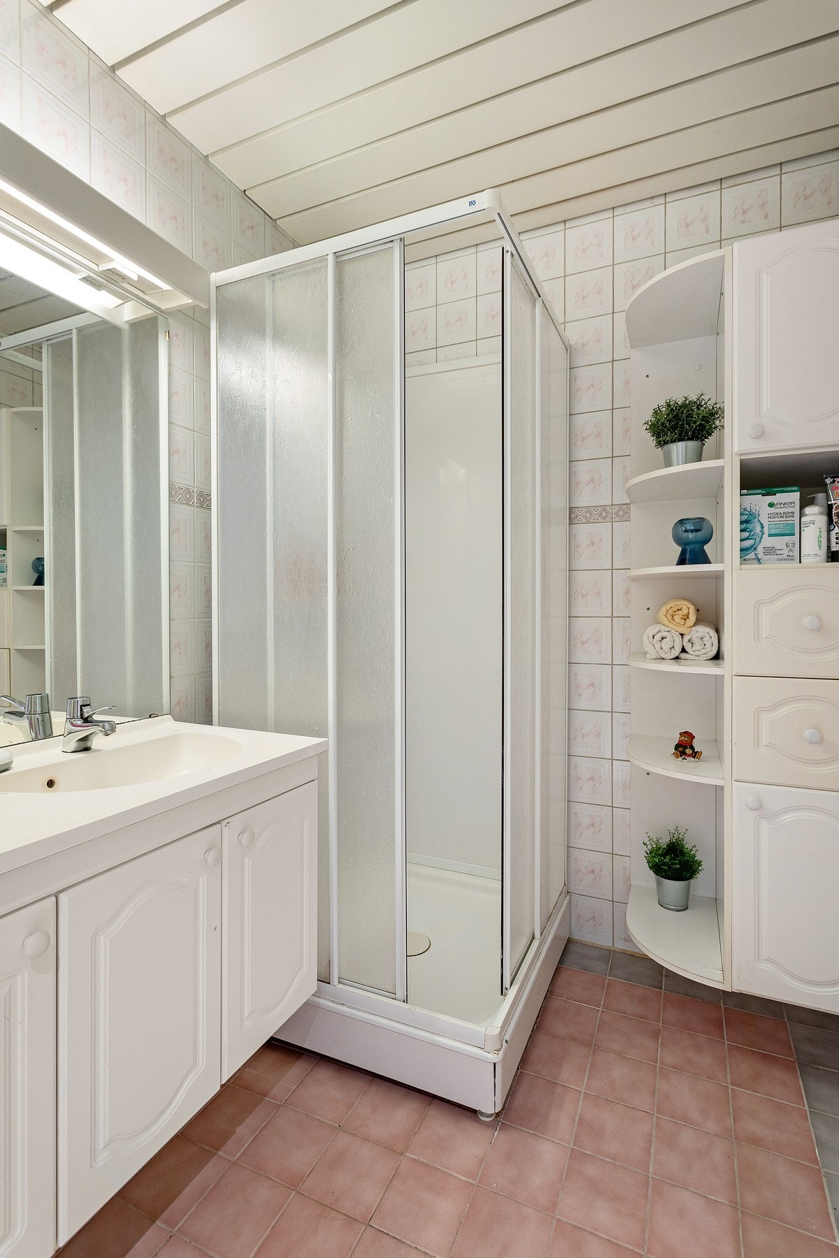 Badet har gulvvarme. Galleribilde