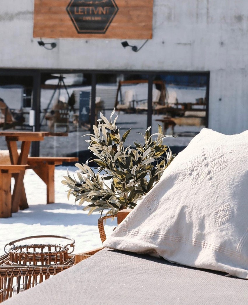 Herlig uteservering på Lettvint Galleribilde