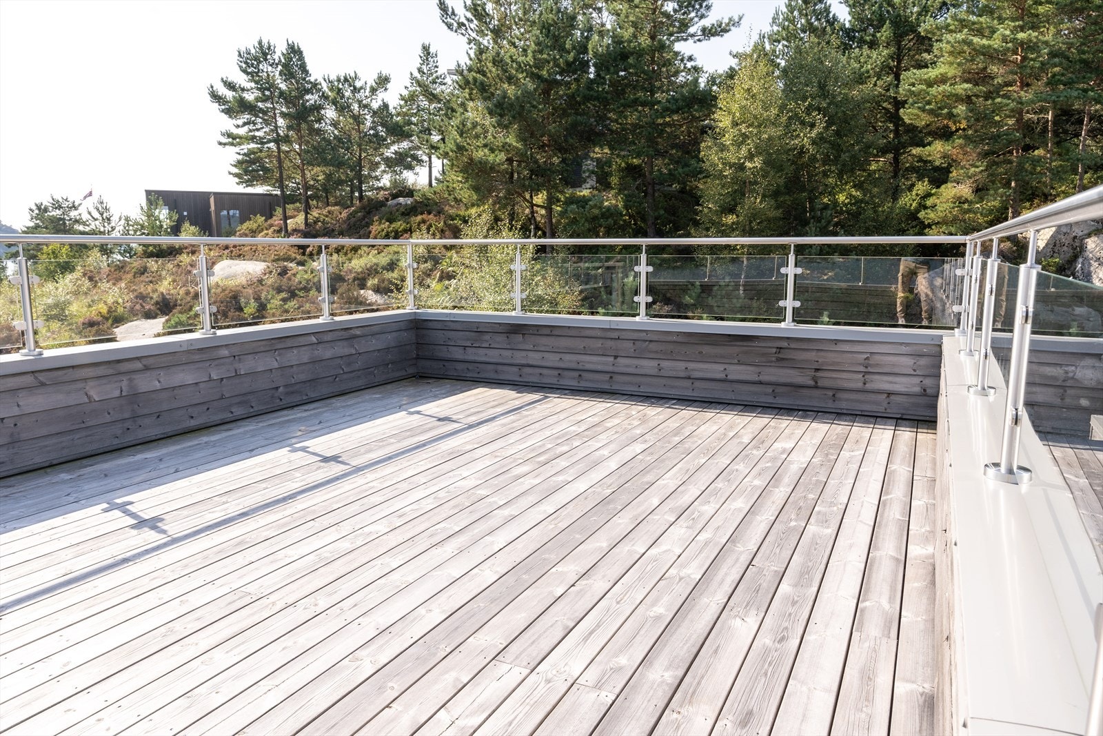 Bilete av takterrassen i strandhus 4 Galleribilde