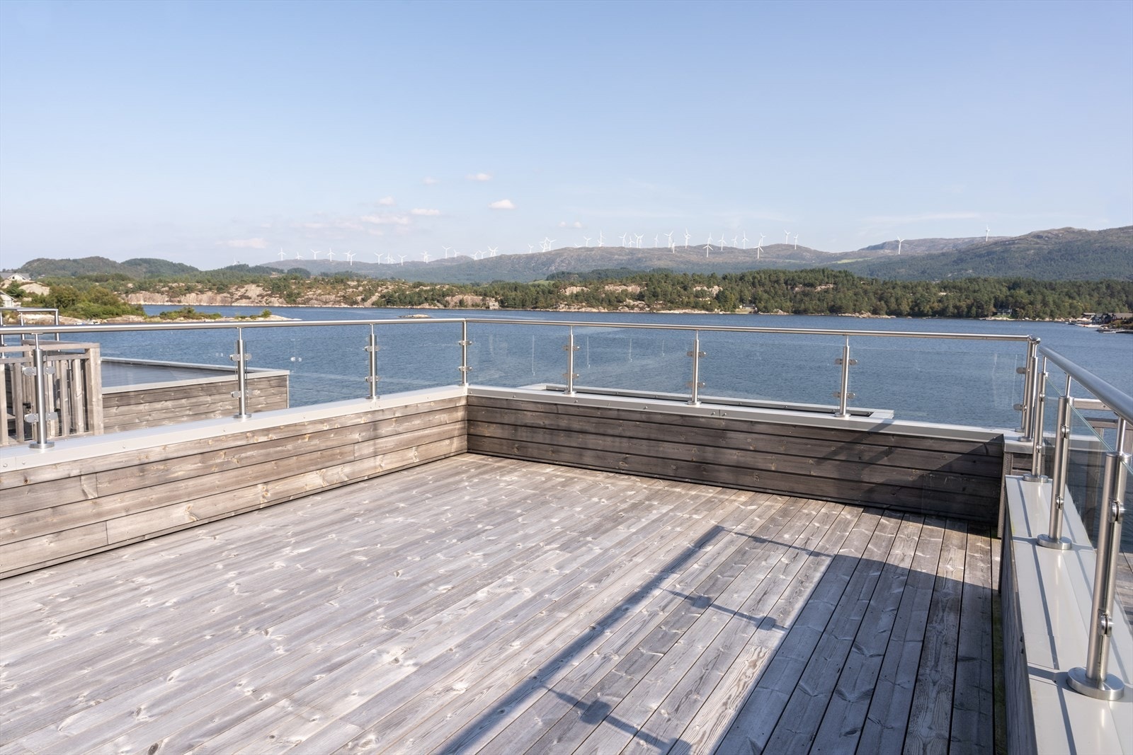 Bilete av takterrassen i strandhus 4 Galleribilde