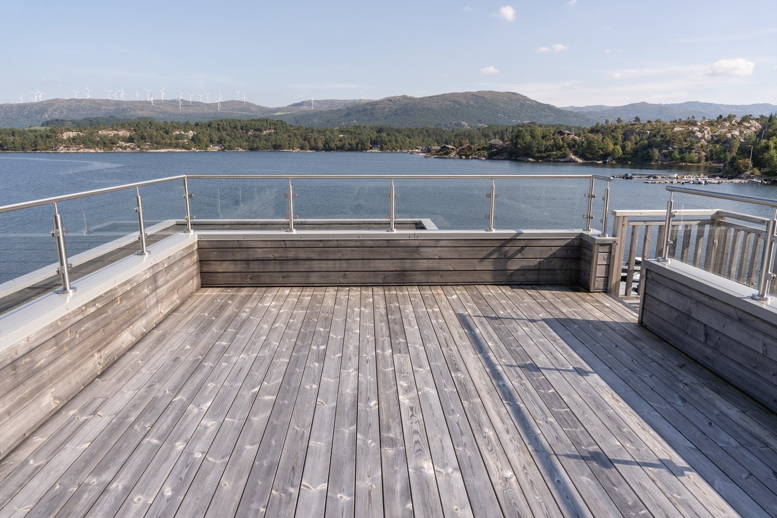 Bilete av takterrassen i strandhus 4 Galleribilde